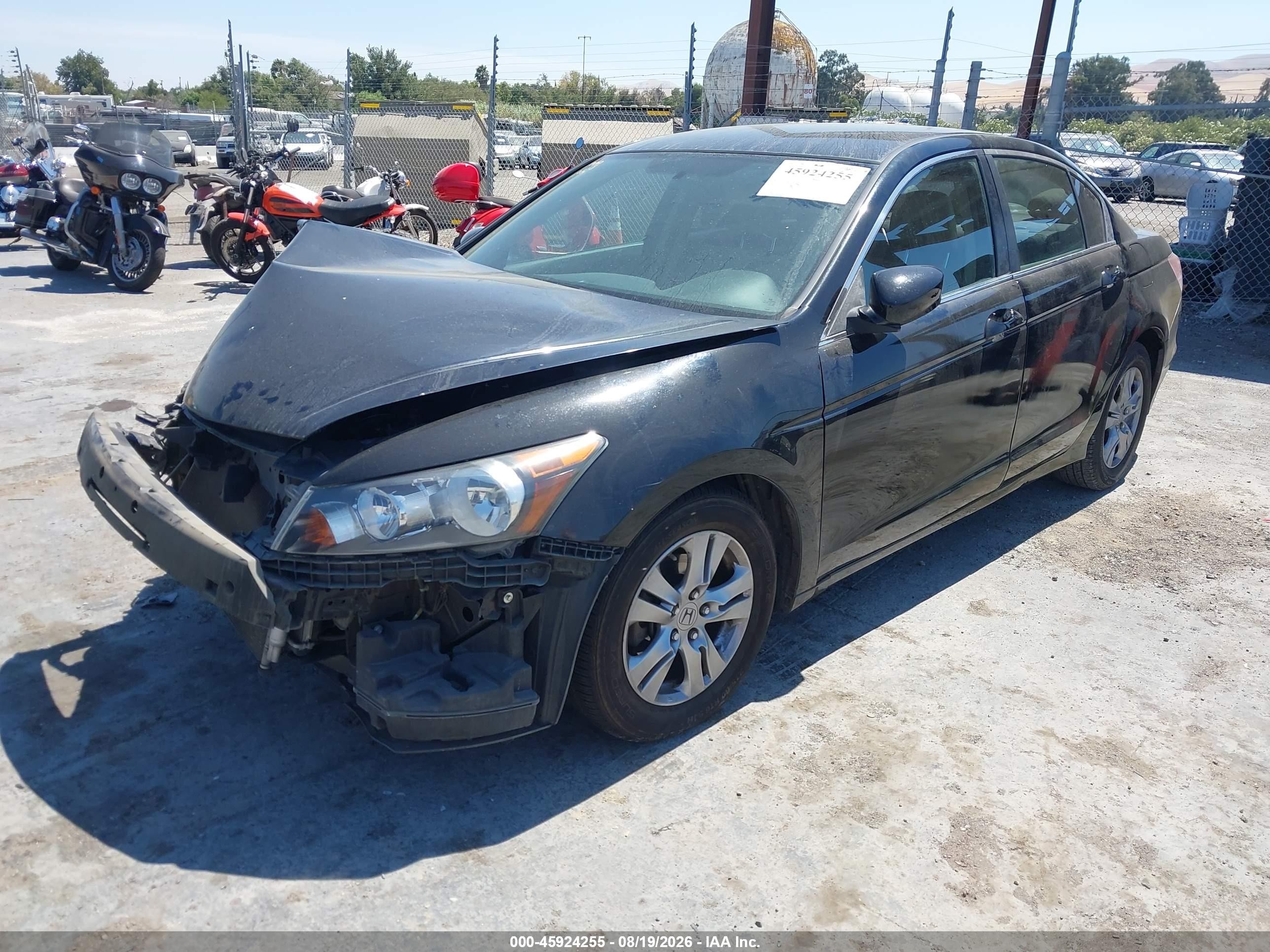 2011 Honda Accord 2.4 Se Черный vin: 1HGCP2F60BA154786