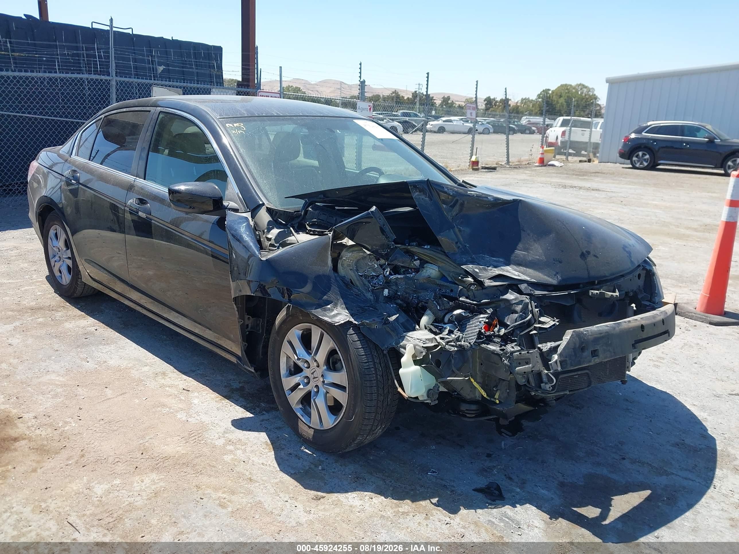 2011 Honda Accord 2.4 Se Black vin: 1HGCP2F60BA154786
