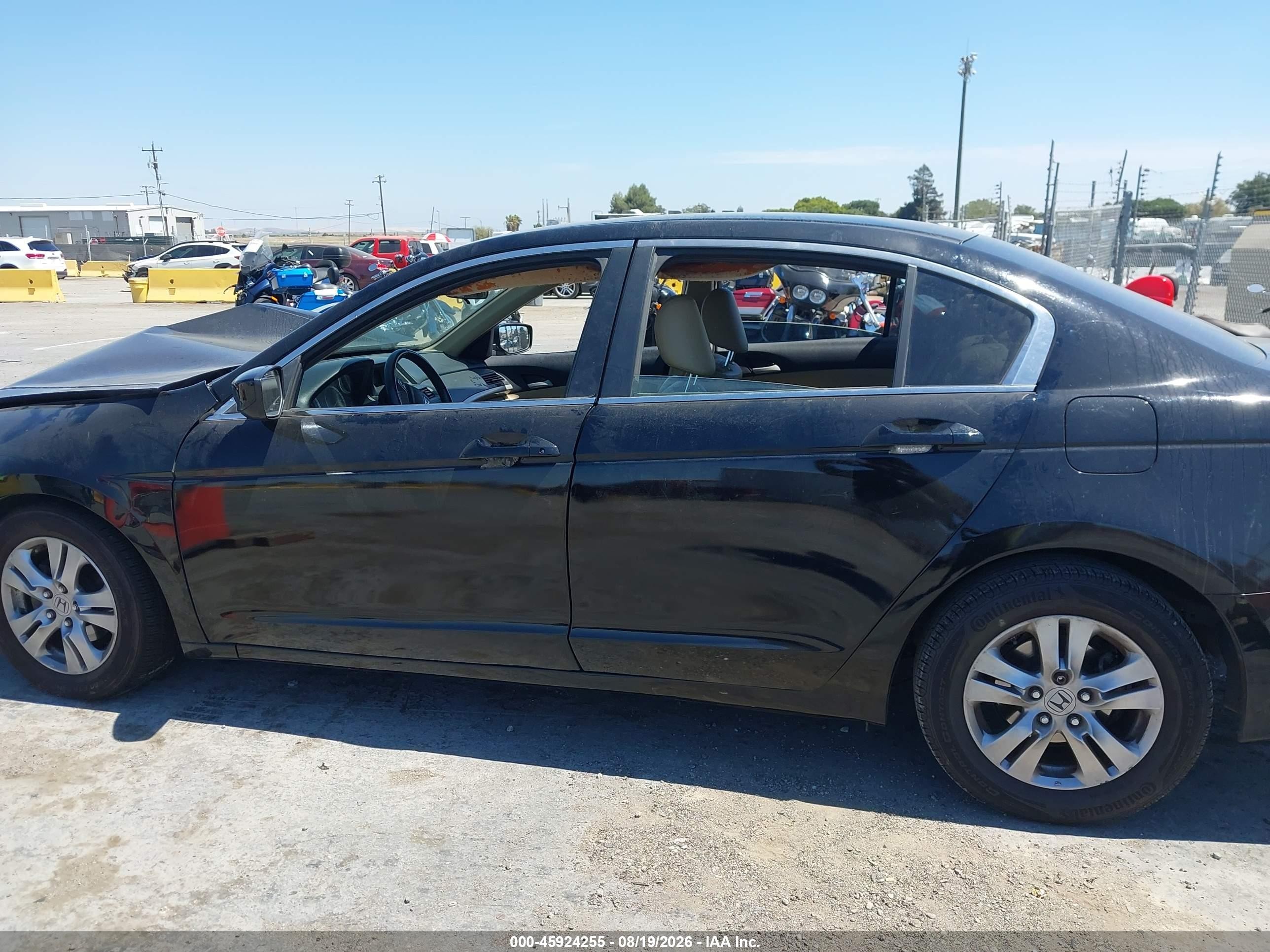 2011 Honda Accord 2.4 Se Черный vin: 1HGCP2F60BA154786