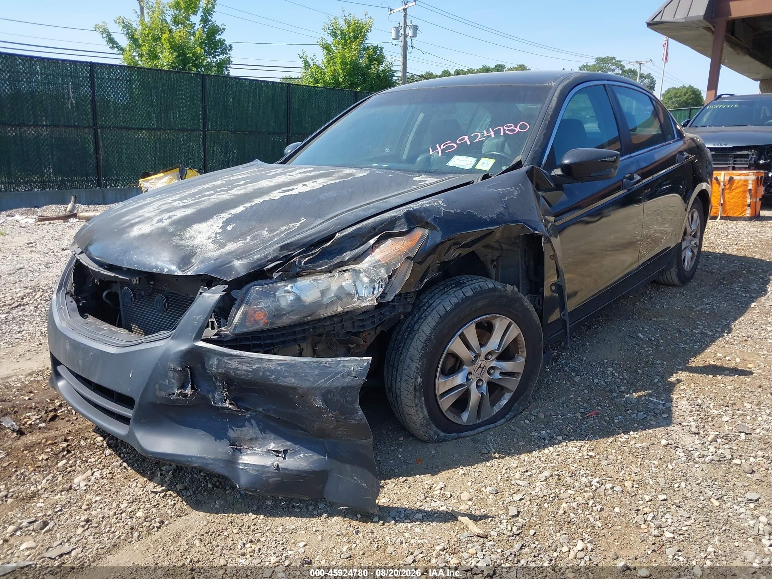 2011 Honda Accord 2.4 Se Black vin: 1HGCP2F60BA158188
