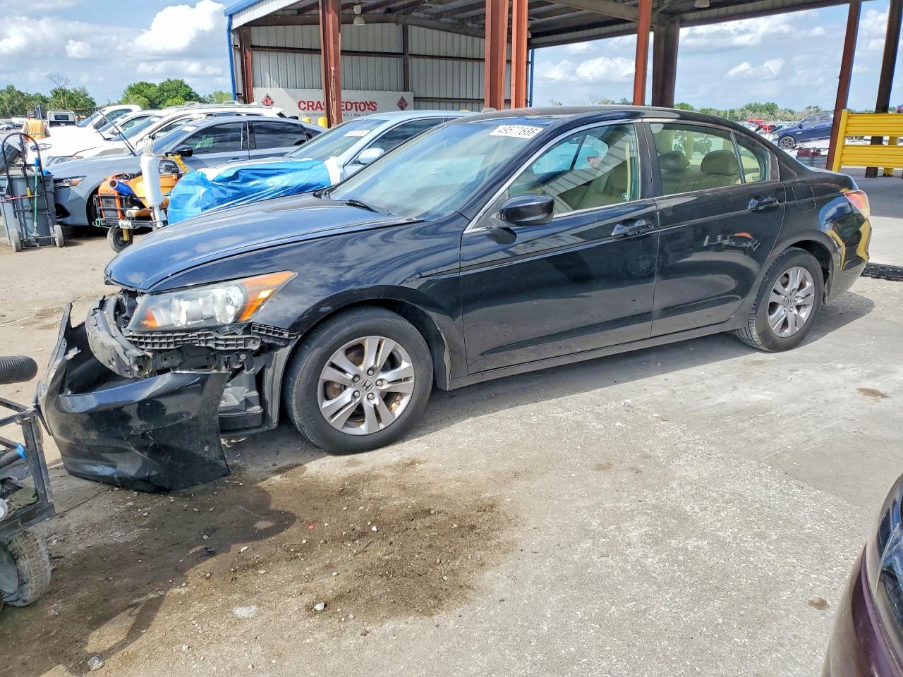 2012 Honda Accord Se Black vin: 1HGCP2F60CA021088