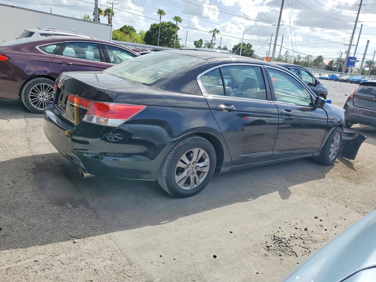 2012 Honda Accord Se Черный vin: 1HGCP2F60CA021088