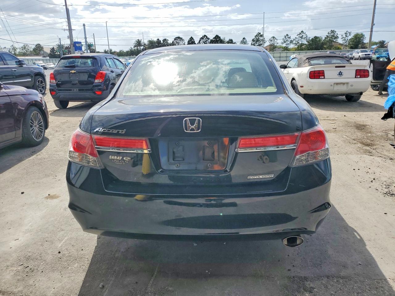 2012 Honda Accord Se Черный vin: 1HGCP2F60CA021088