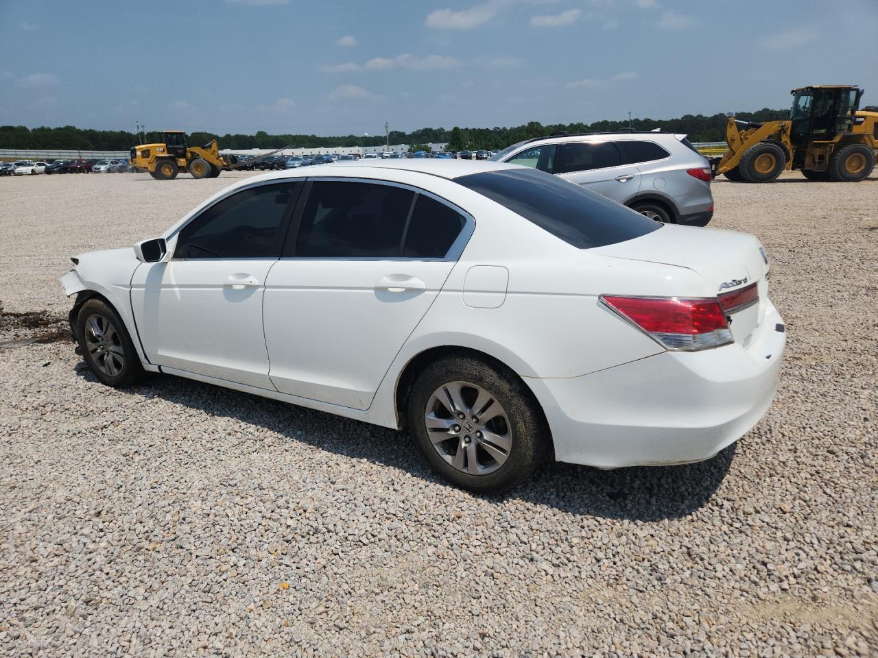 2012 Honda Accord Se White vin: 1HGCP2F60CA035833