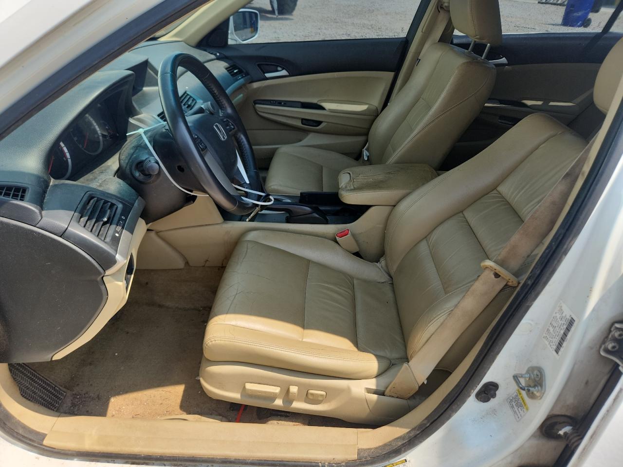 2012 Honda Accord Se White vin: 1HGCP2F60CA035833