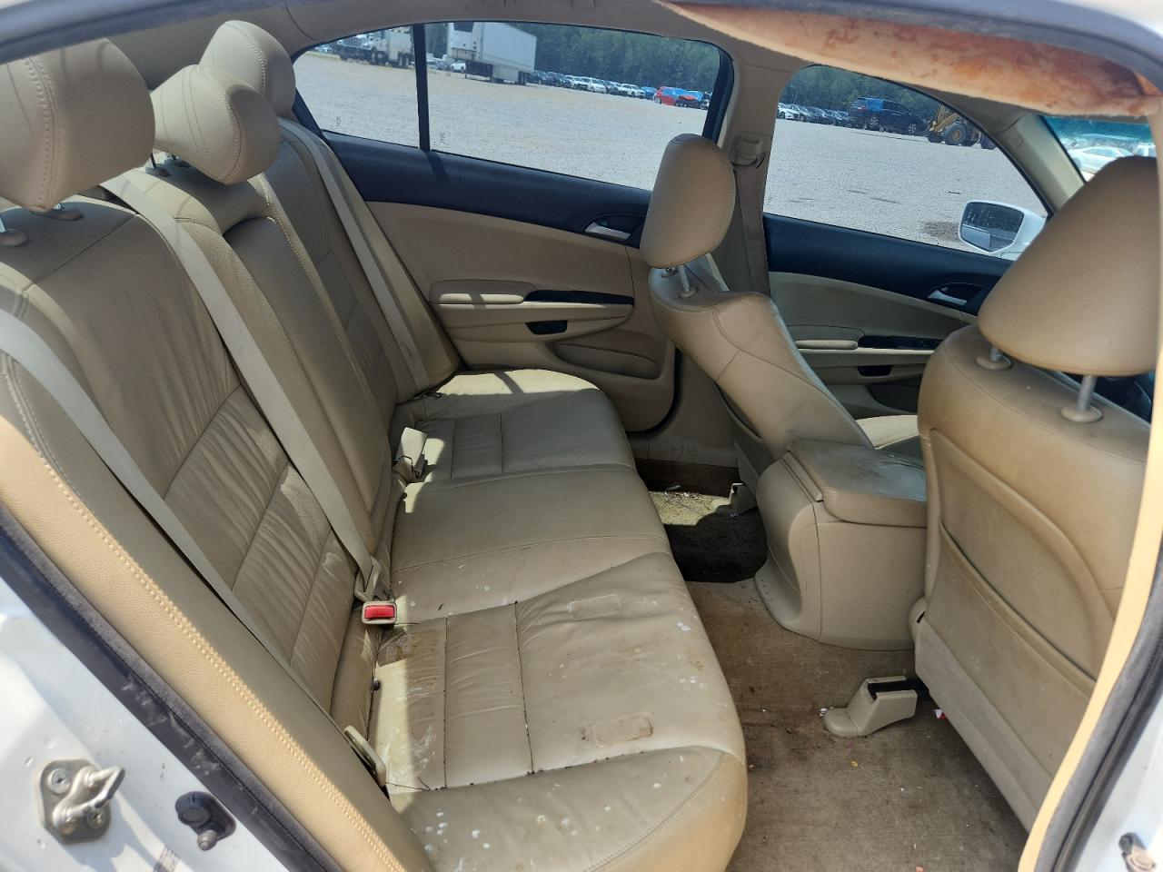 2012 Honda Accord Se White vin: 1HGCP2F60CA035833
