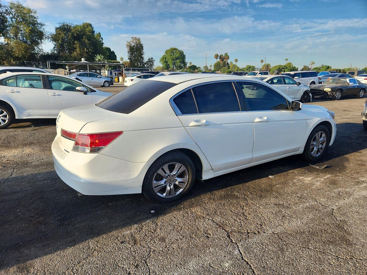 2012 Honda Accord Se Белый vin: 1HGCP2F60CA056939