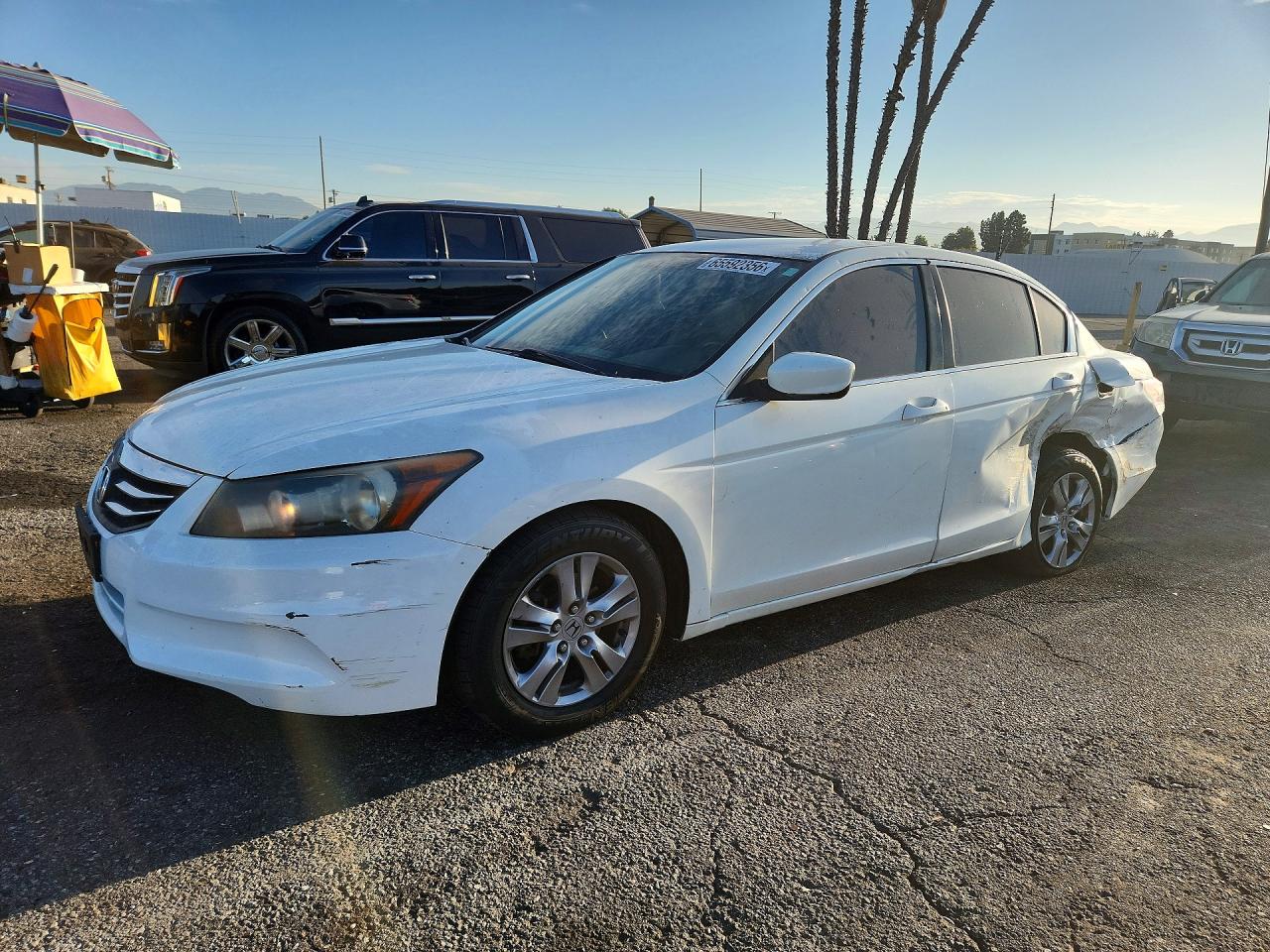 2012 Honda Accord Se White vin: 1HGCP2F60CA056939