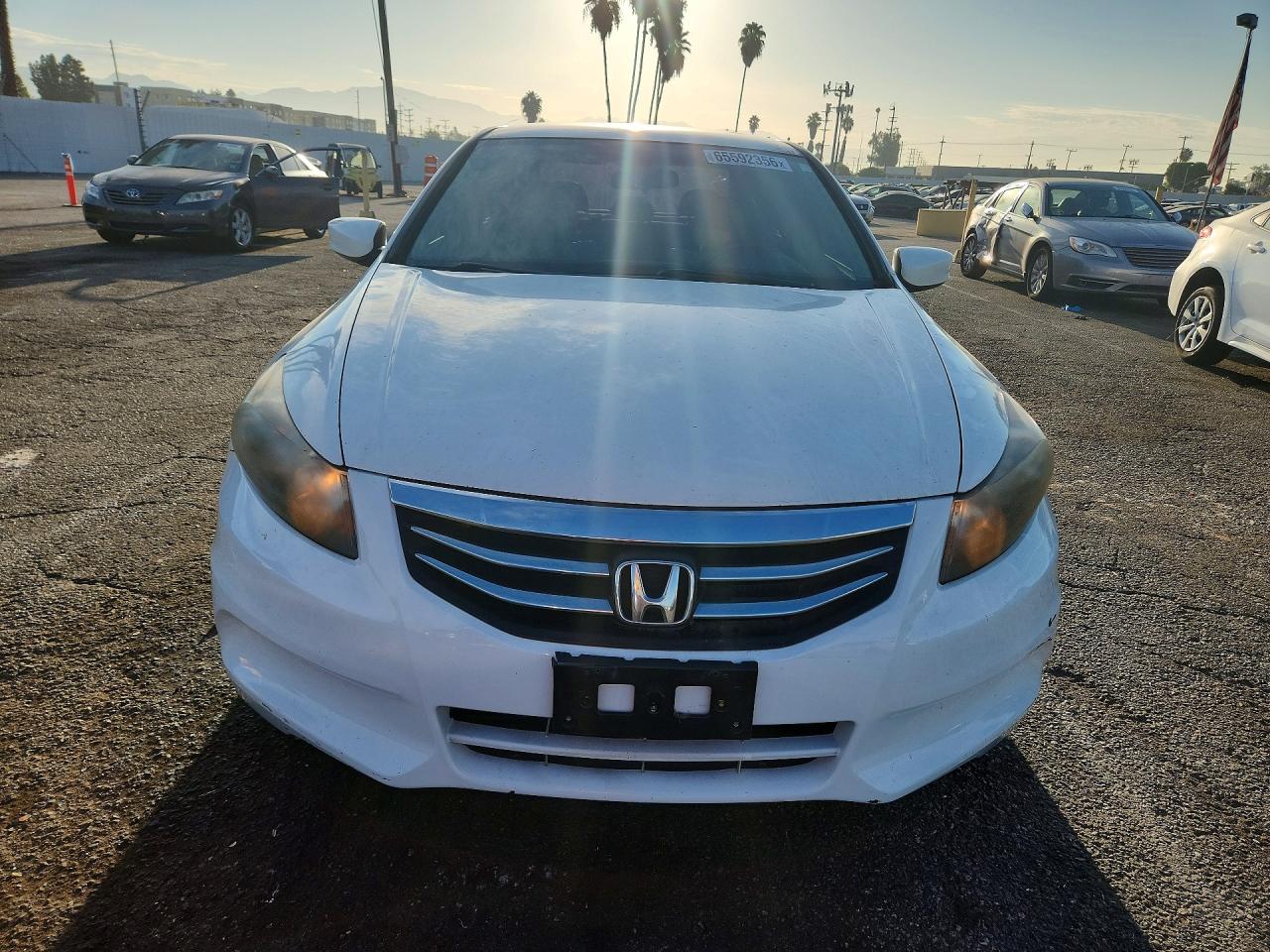 2012 Honda Accord Se Белый vin: 1HGCP2F60CA056939