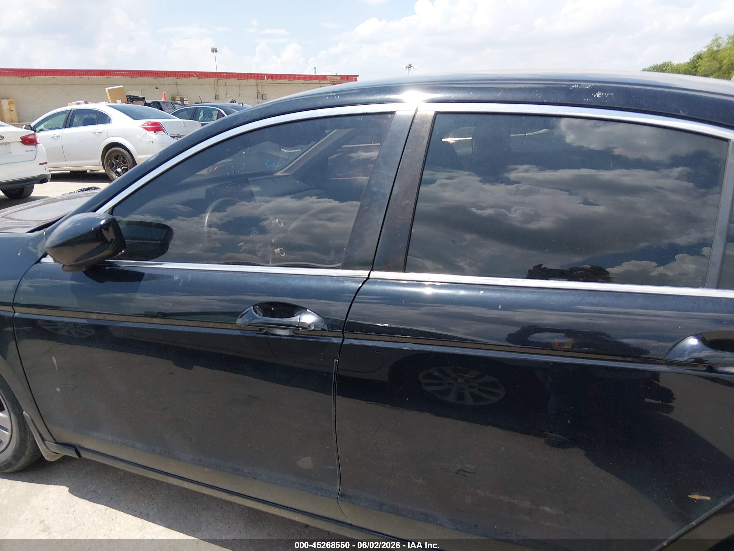 2012 Honda Accord 2.4 Se Black vin: 1HGCP2F60CA069366