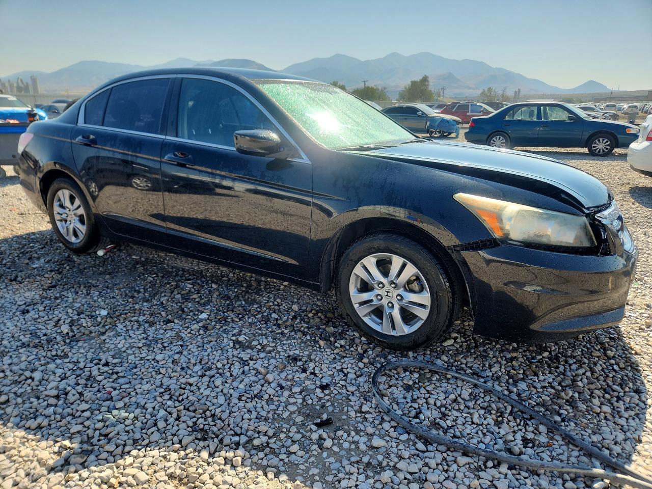 2012 Honda Accord Se Black vin: 1HGCP2F60CA078049