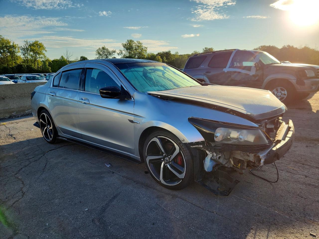 2012 Honda Accord Se Silver vin: 1HGCP2F60CA085924