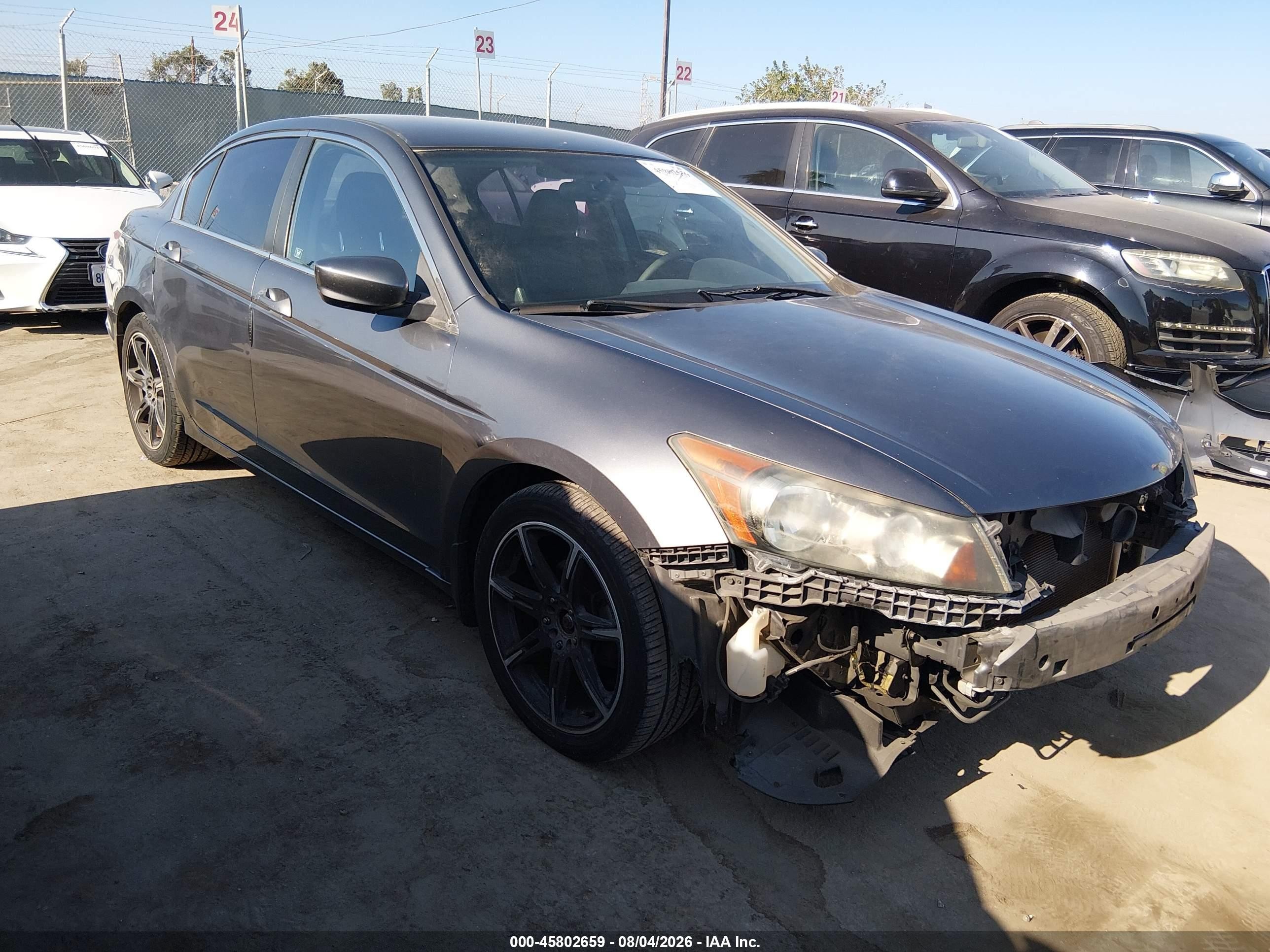 2012 Honda Accord 2.4 Se Gray vin: 1HGCP2F60CA104424