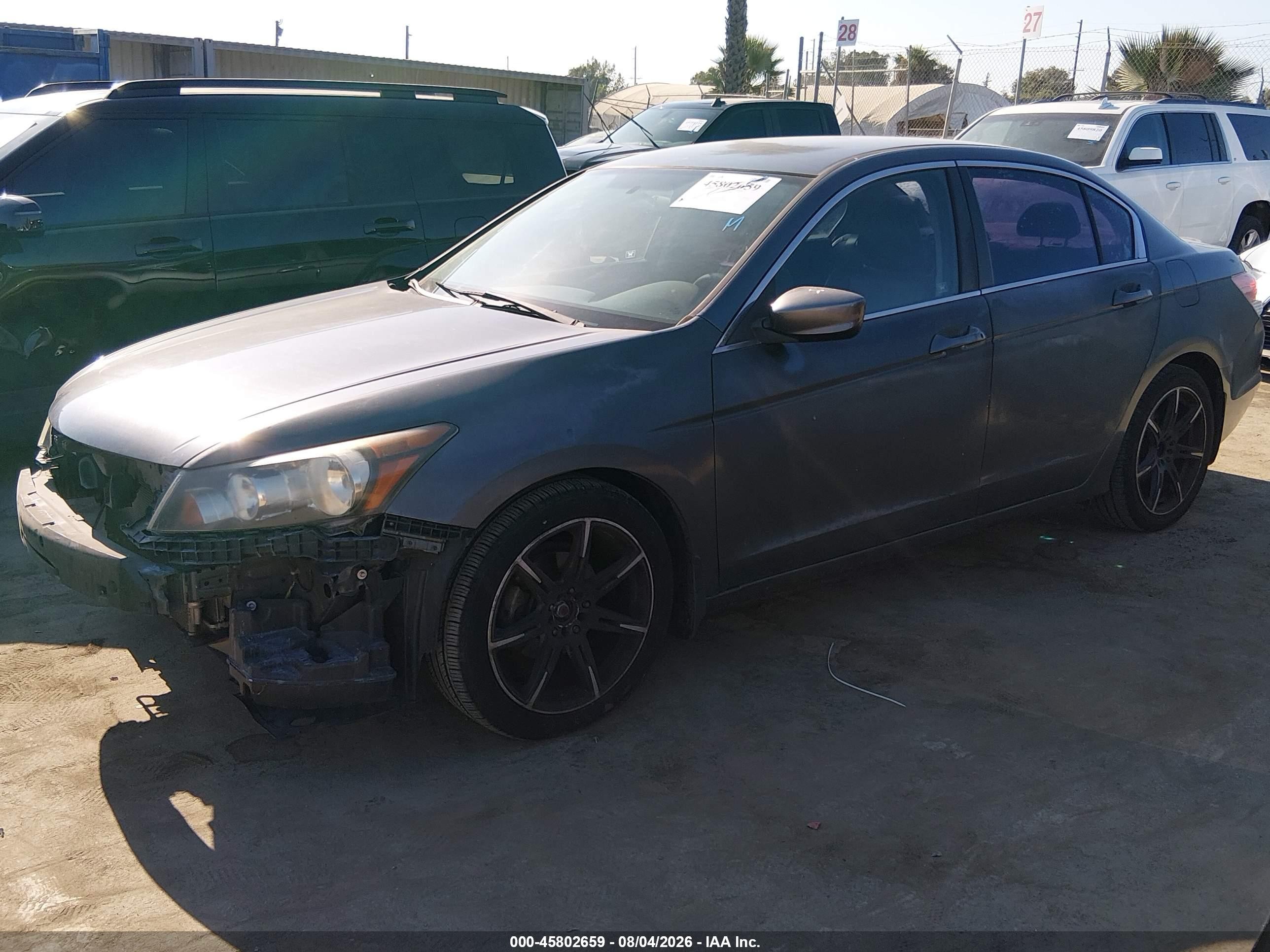 2012 Honda Accord 2.4 Se Gray vin: 1HGCP2F60CA104424