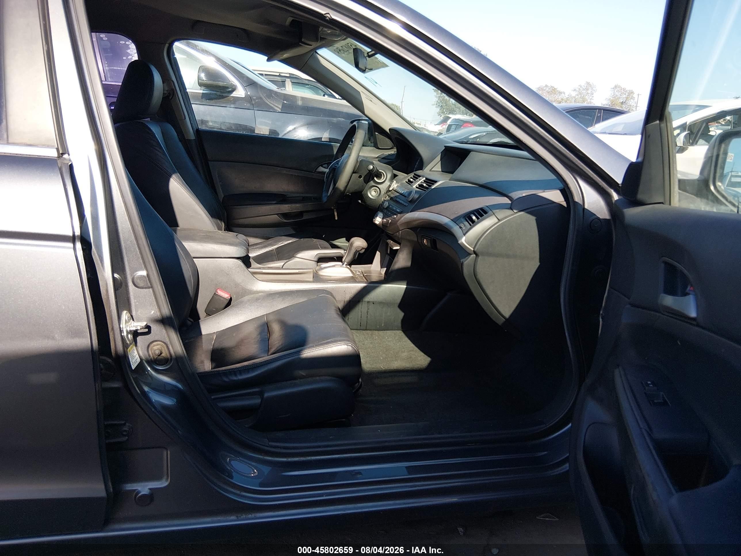 2012 Honda Accord 2.4 Se Gray vin: 1HGCP2F60CA104424