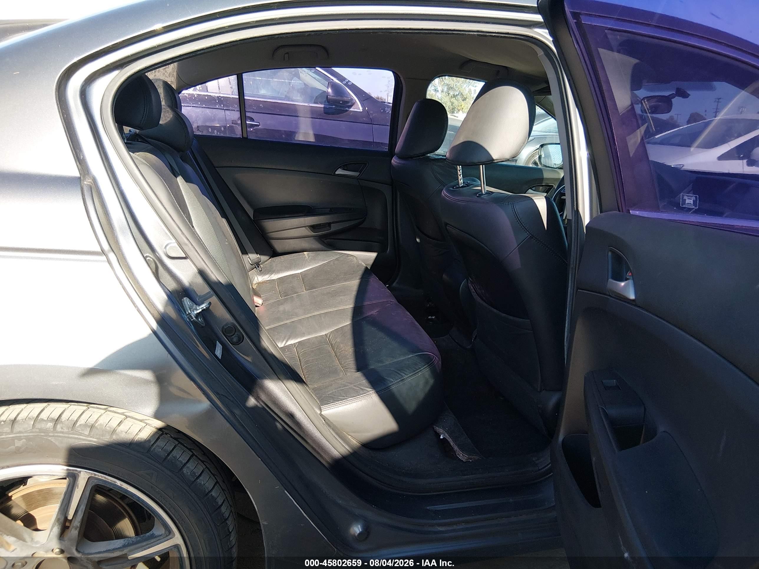 2012 Honda Accord 2.4 Se Gray vin: 1HGCP2F60CA104424