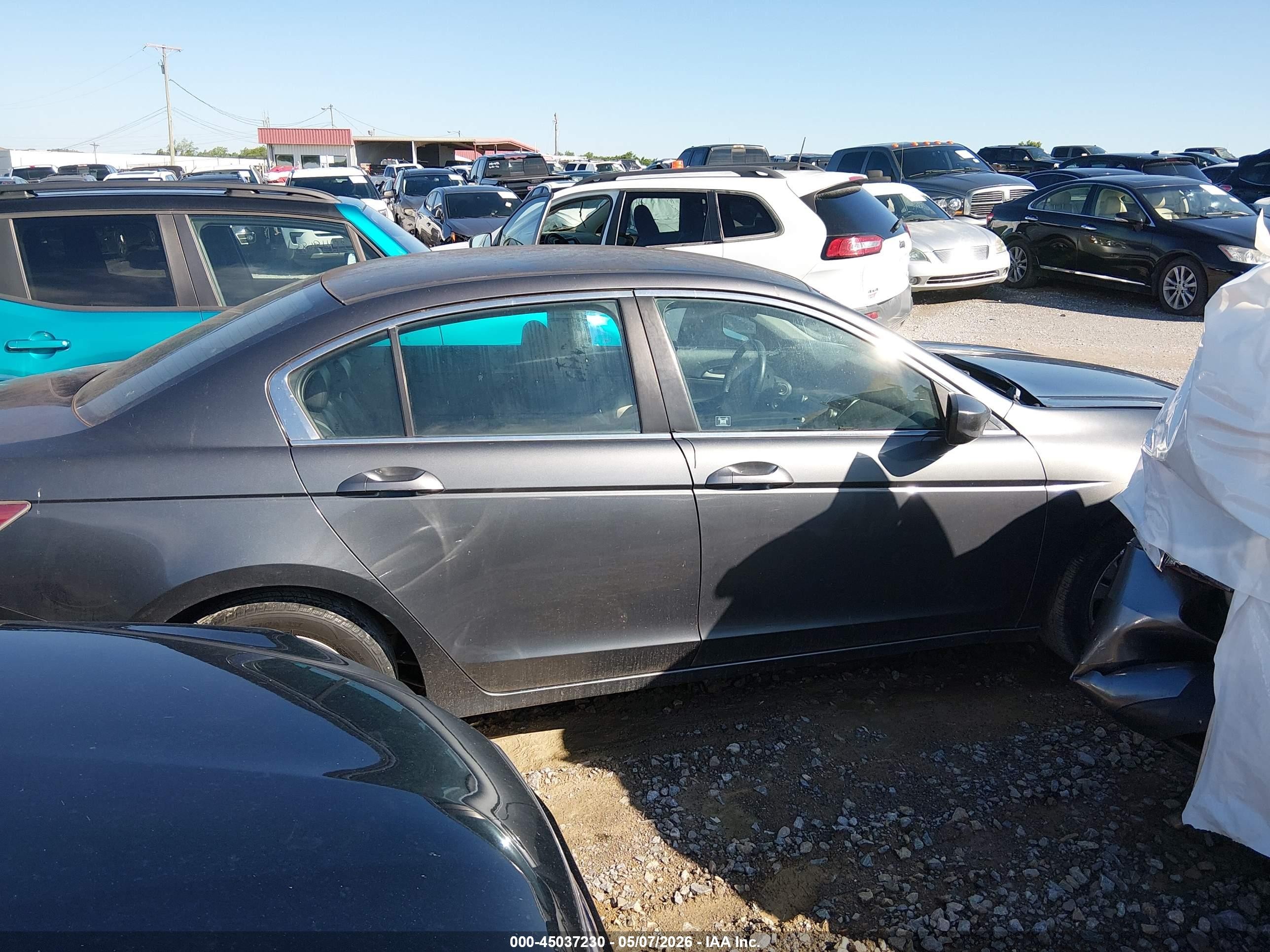 2012 Honda Accord 2.4 Se Gray vin: 1HGCP2F60CA120414