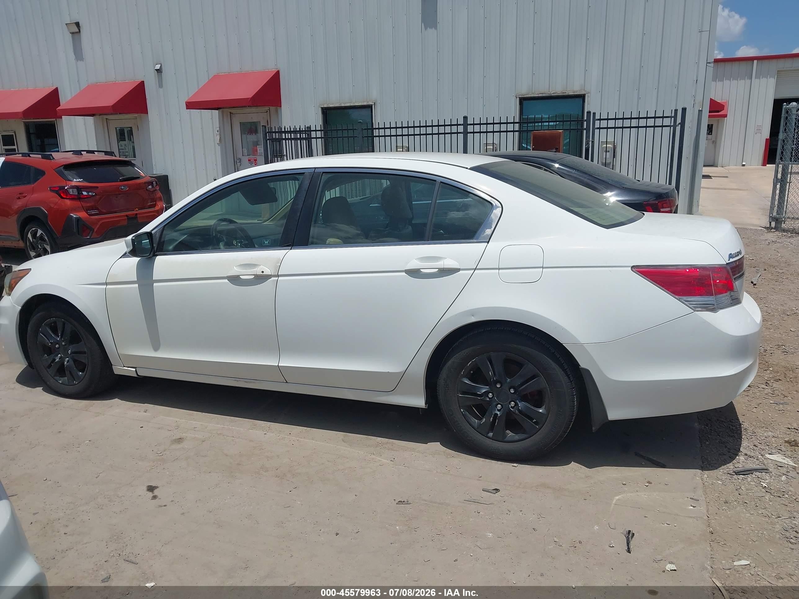 2012 Honda Accord 2.4 Se White vin: 1HGCP2F60CA131509