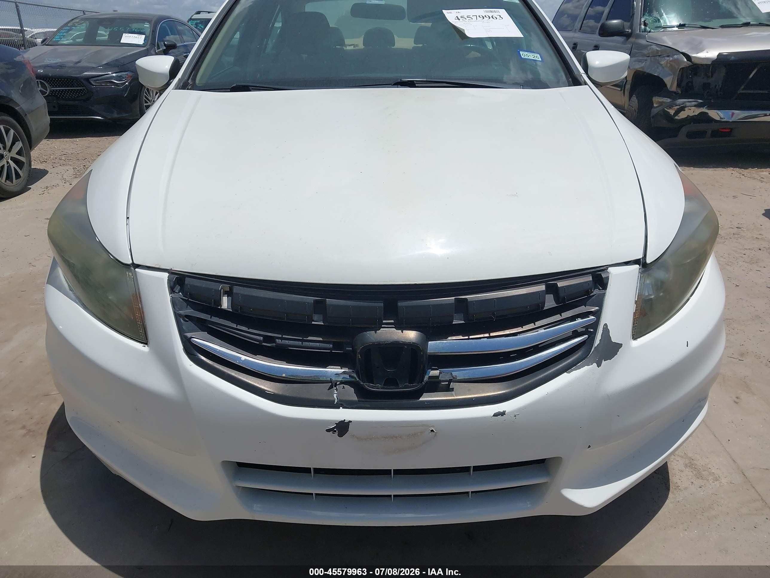2012 Honda Accord 2.4 Se White vin: 1HGCP2F60CA131509