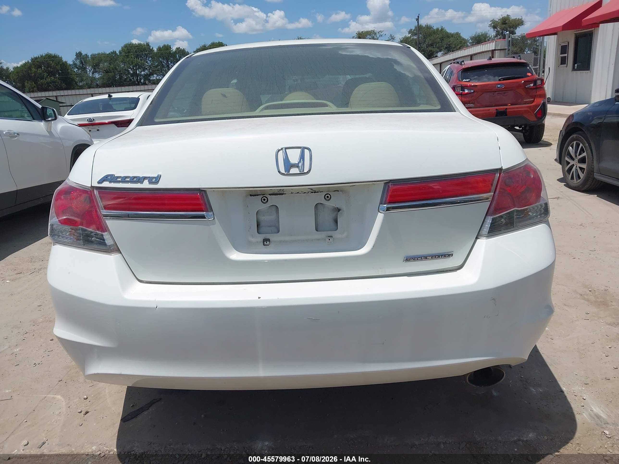 2012 Honda Accord 2.4 Se White vin: 1HGCP2F60CA131509
