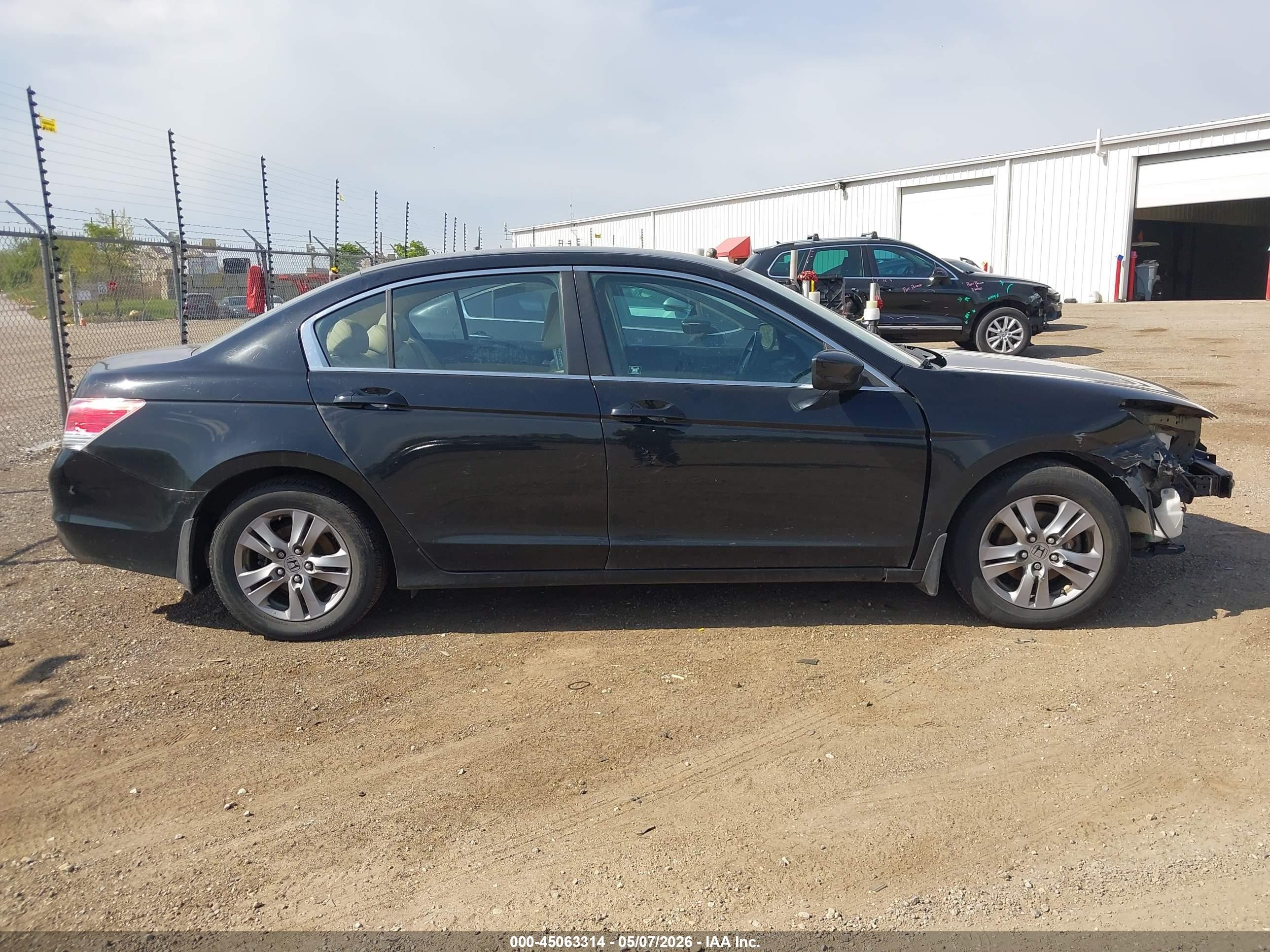 2012 Honda Accord 2.4 Se Black vin: 1HGCP2F60CA131803