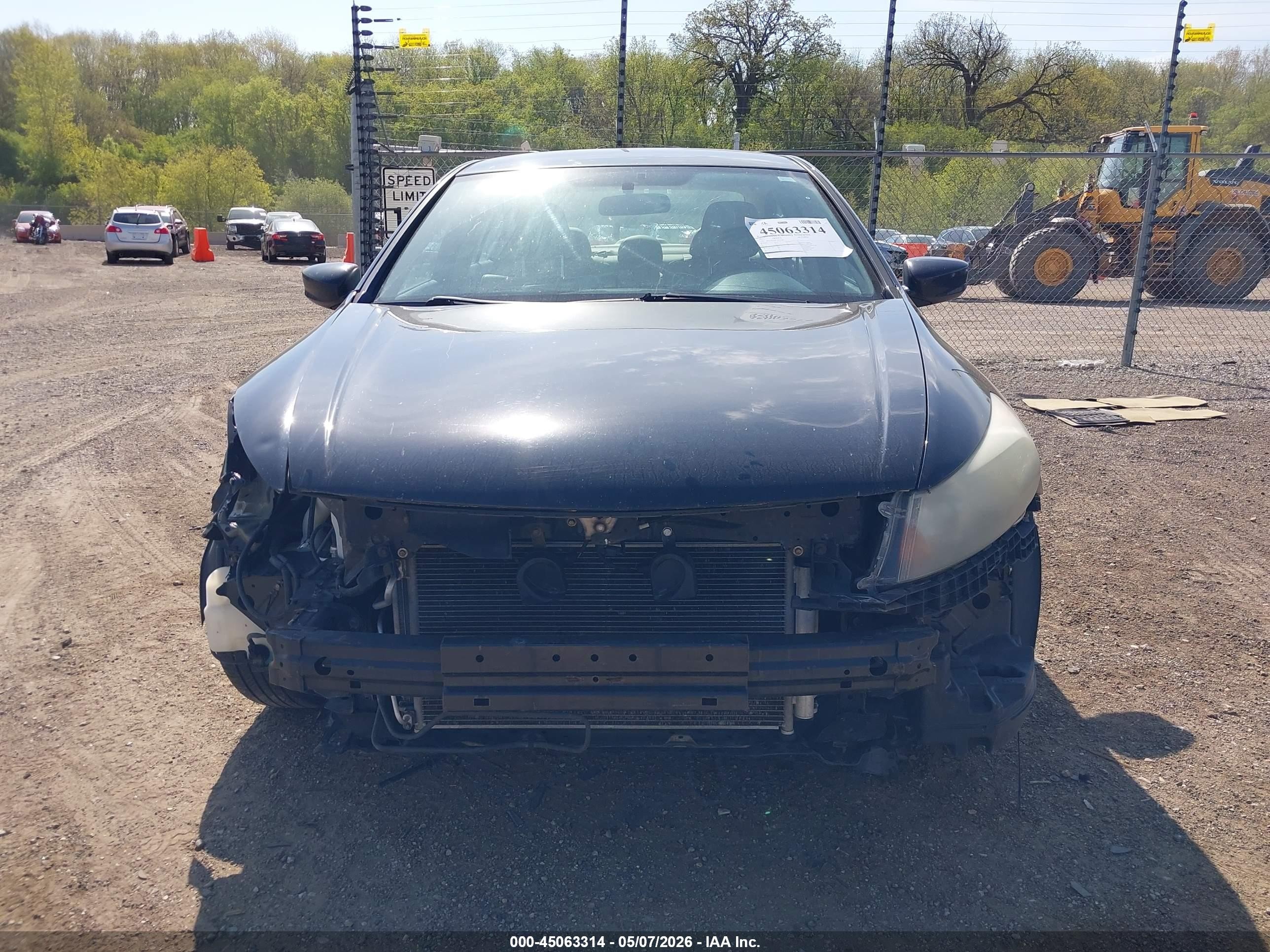 2012 Honda Accord 2.4 Se Black vin: 1HGCP2F60CA131803
