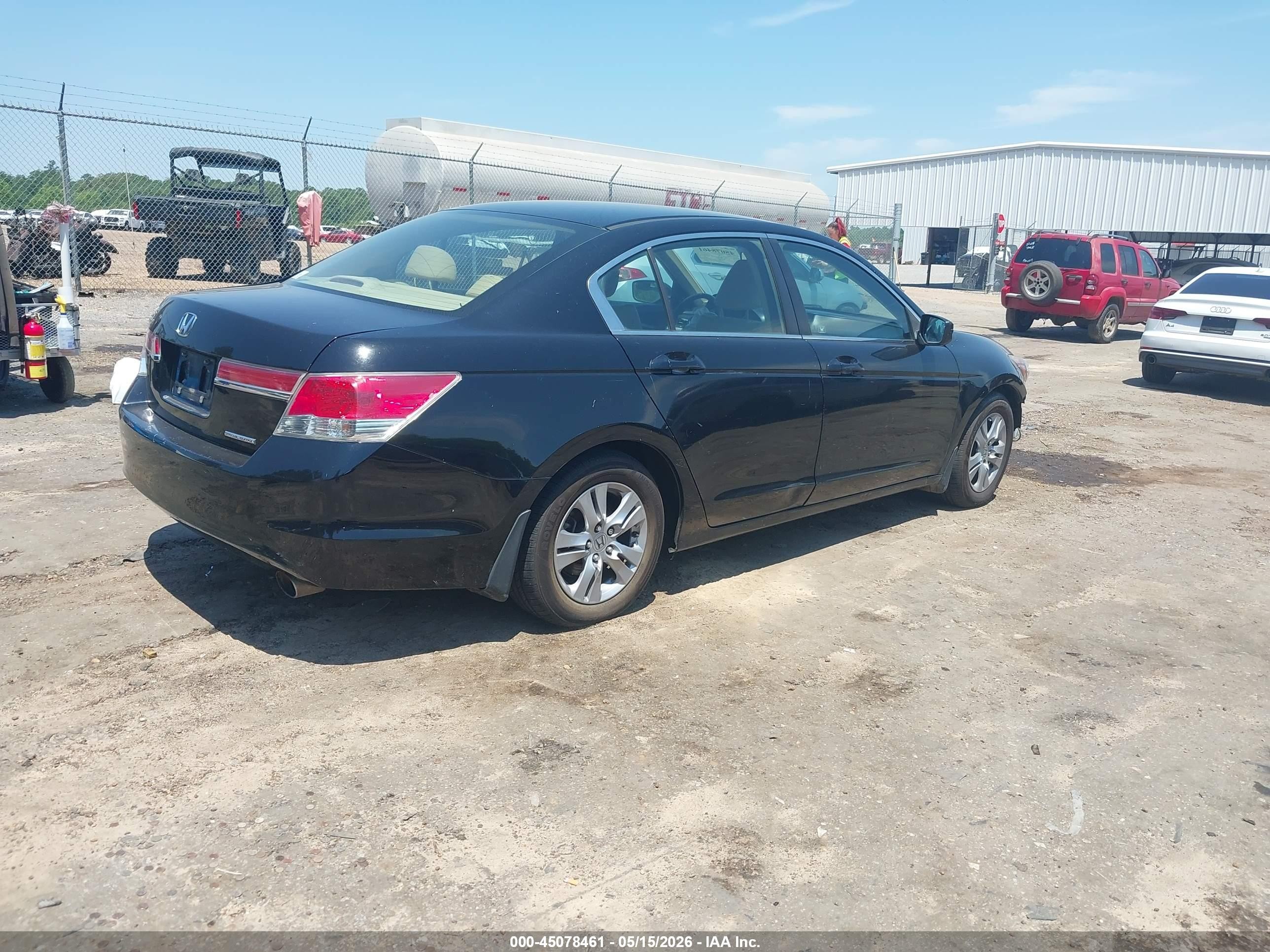 2012 Honda Accord 2.4 Se Black vin: 1HGCP2F60CA138797