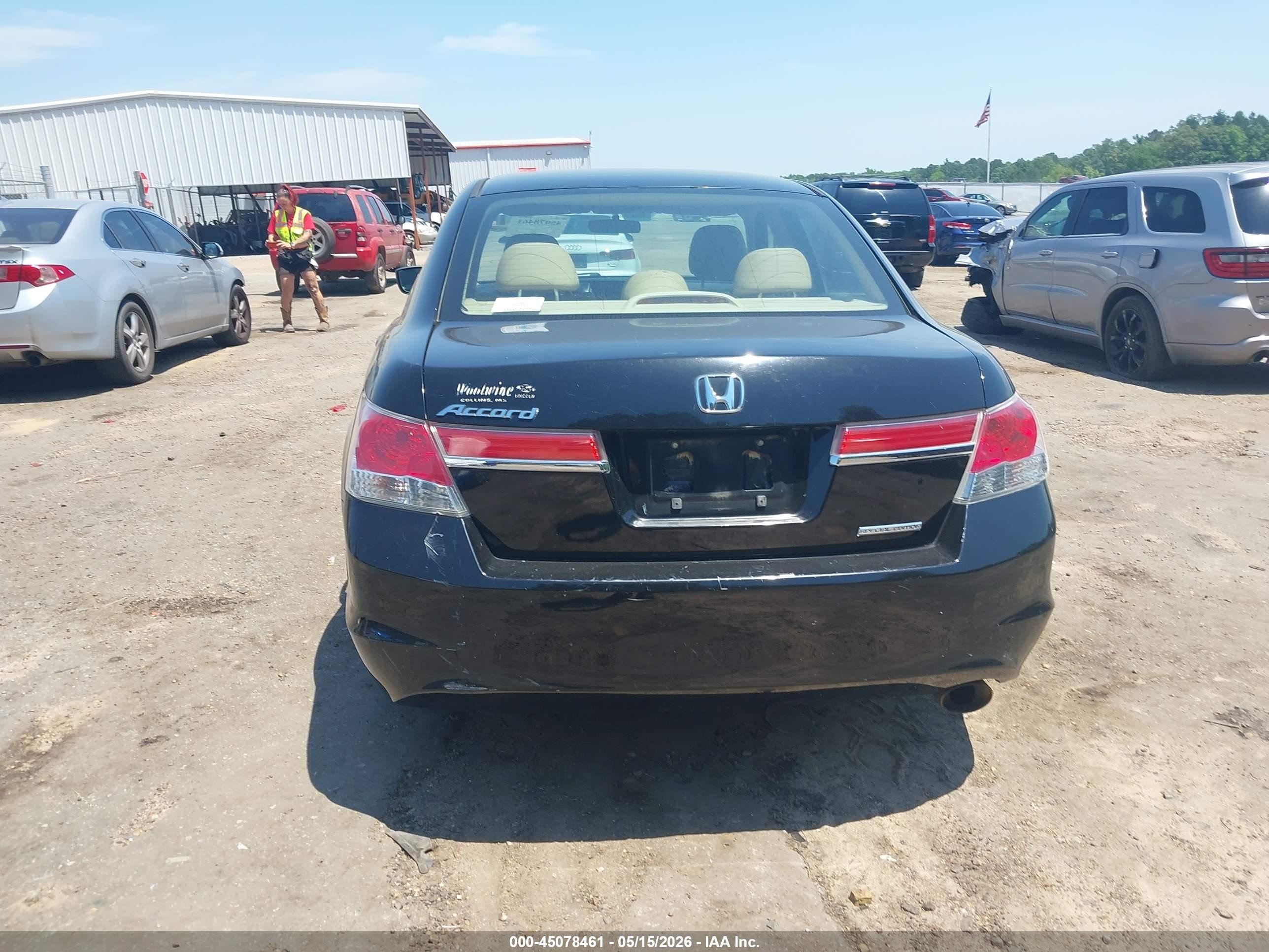 2012 Honda Accord 2.4 Se Black vin: 1HGCP2F60CA138797