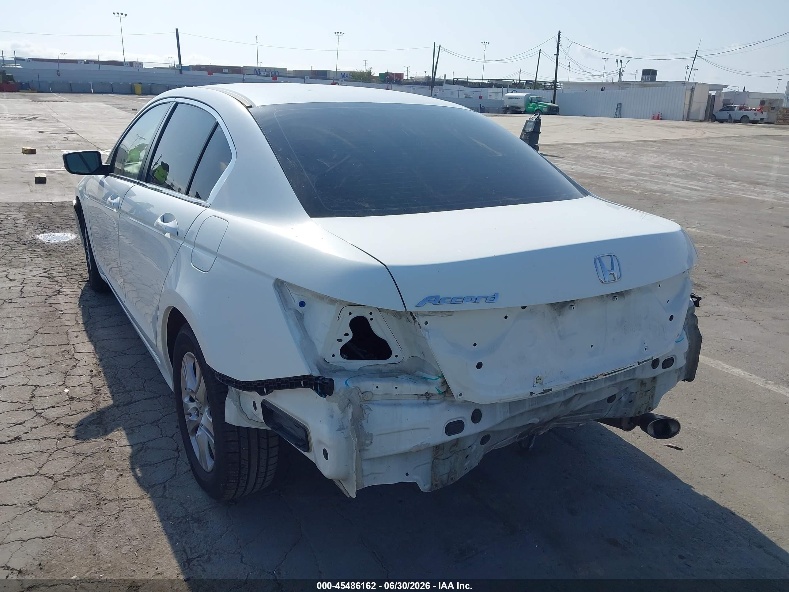 2012 Honda Accord 2.4 Se White vin: 1HGCP2F60CA143529