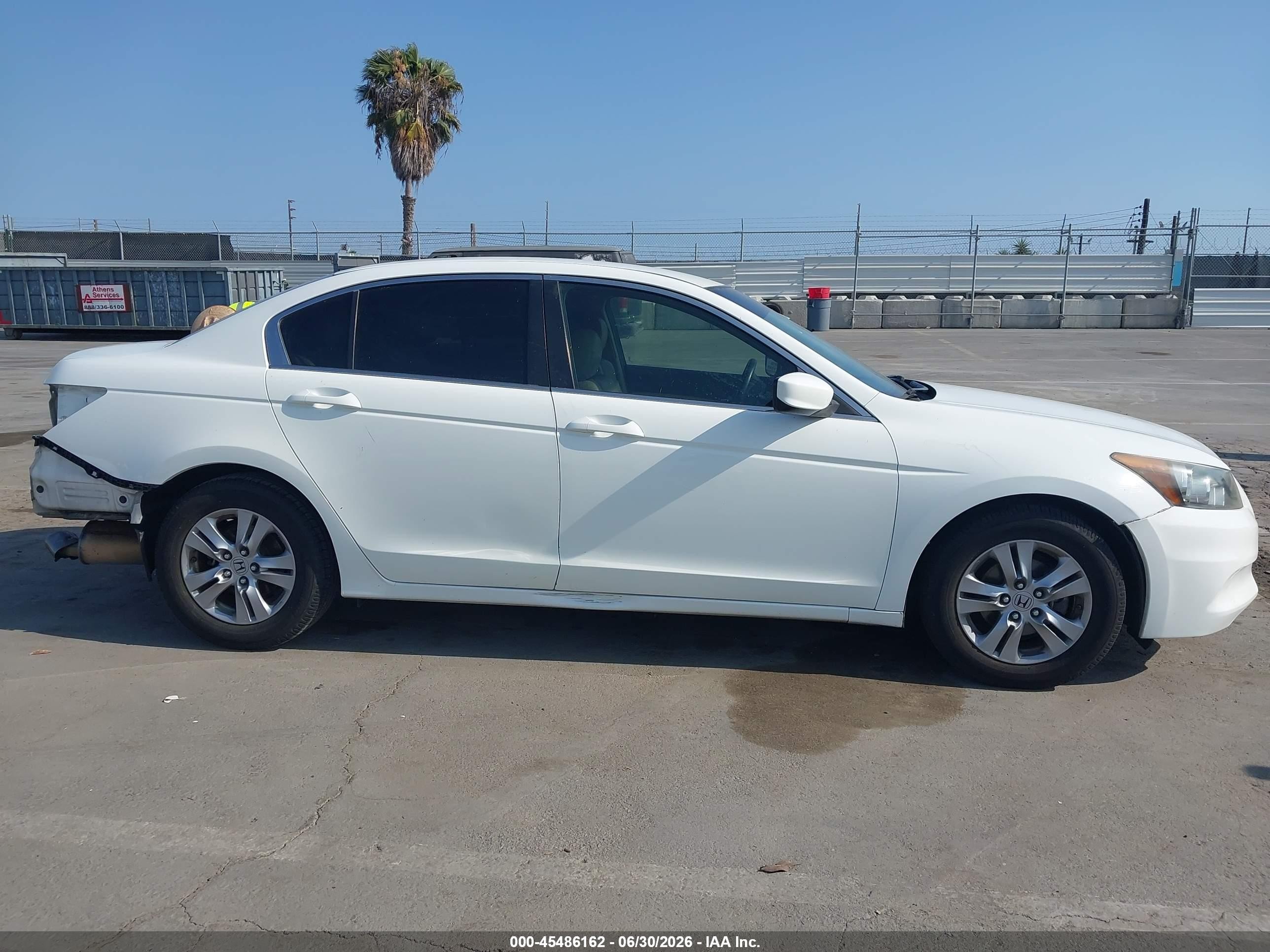 2012 Honda Accord 2.4 Se White vin: 1HGCP2F60CA143529