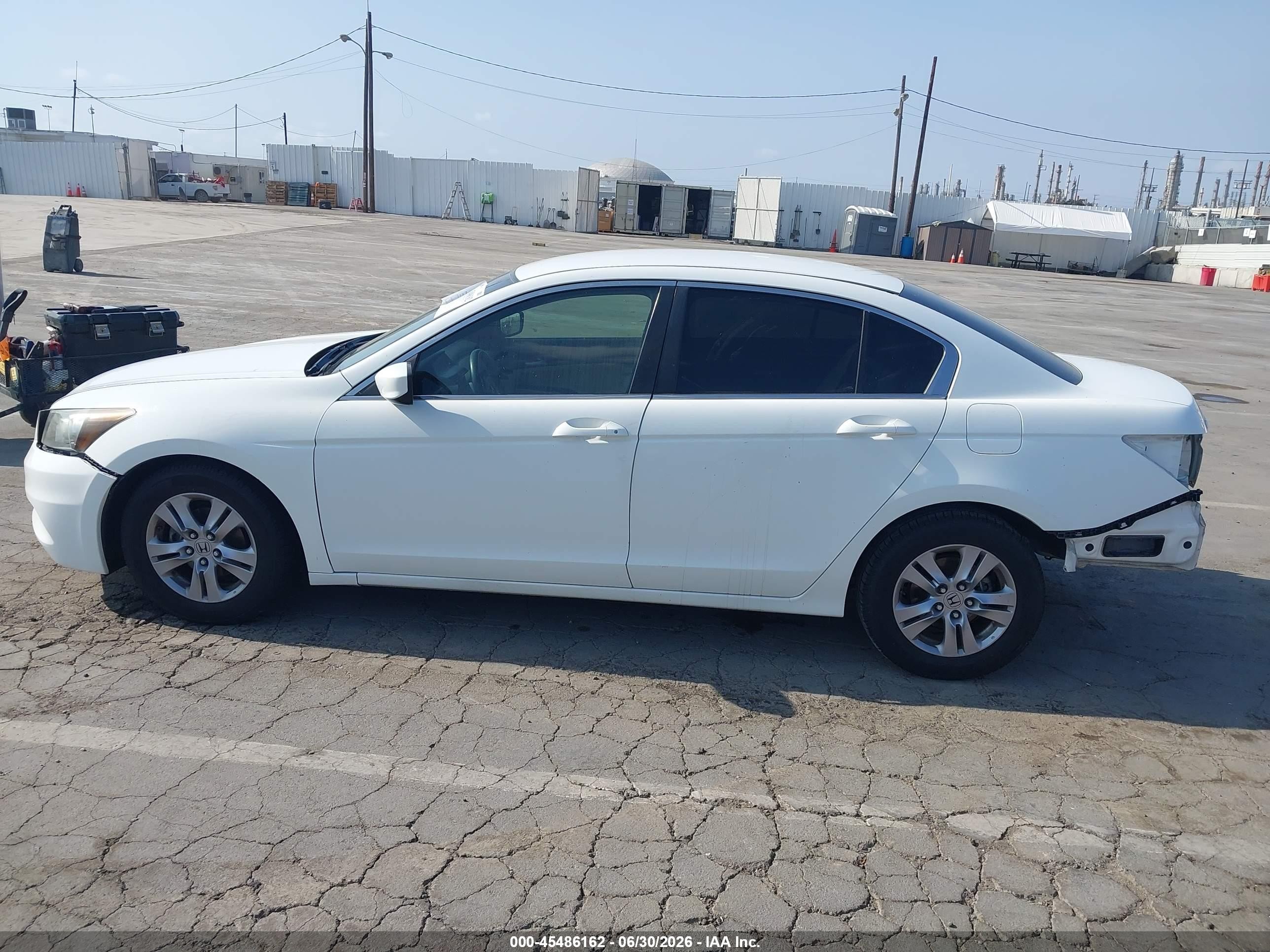 2012 Honda Accord 2.4 Se White vin: 1HGCP2F60CA143529