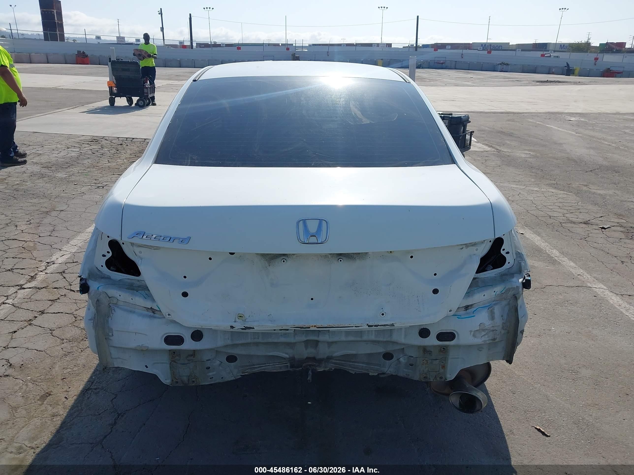 2012 Honda Accord 2.4 Se White vin: 1HGCP2F60CA143529