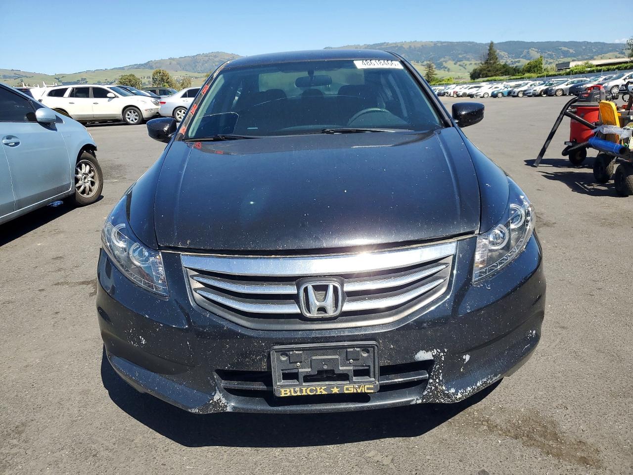 2012 Honda Accord Se Black vin: 1HGCP2F60CA154403