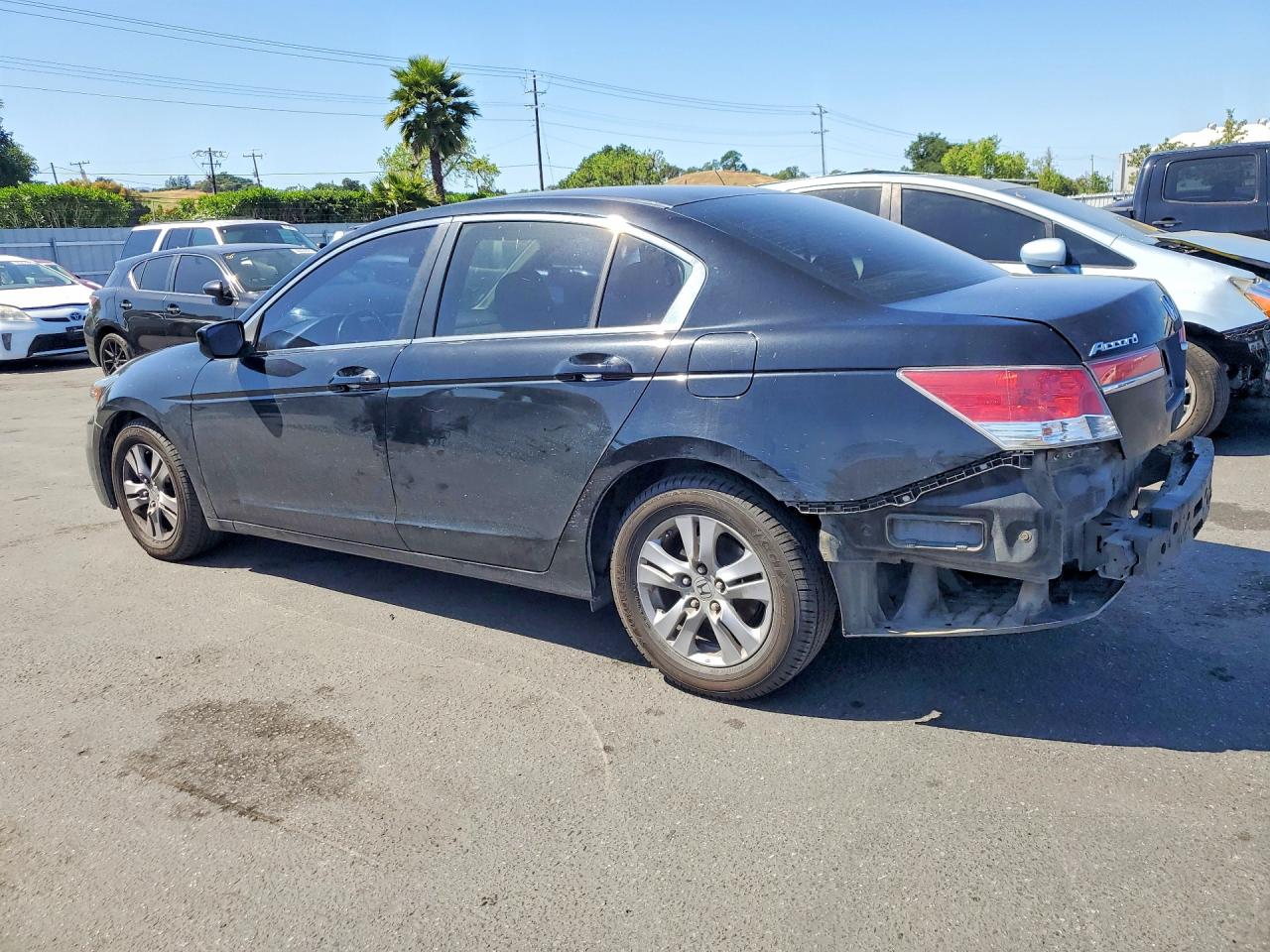2012 Honda Accord Se Black vin: 1HGCP2F60CA154403