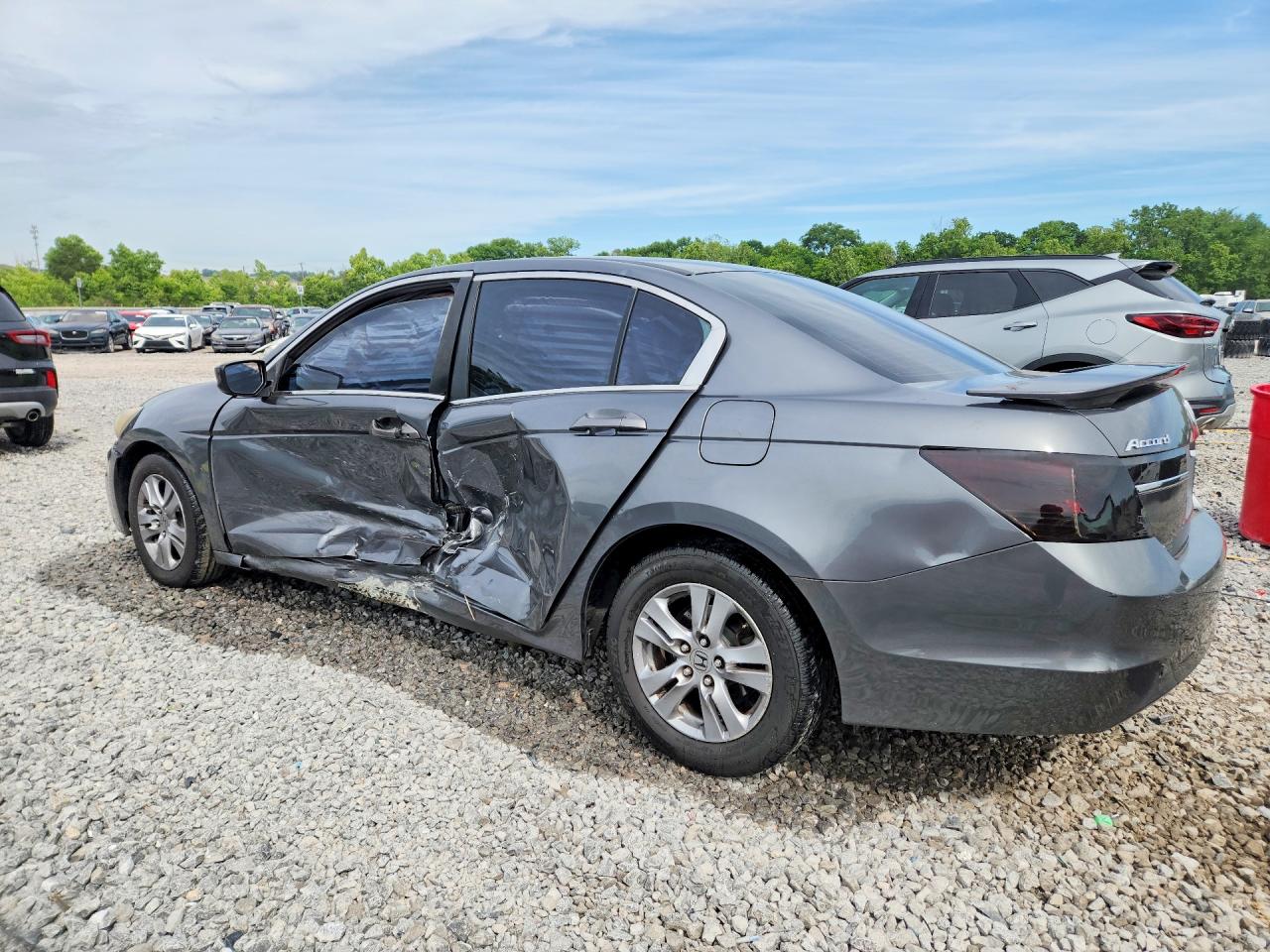2012 Honda Accord Se Gray vin: 1HGCP2F60CA157429