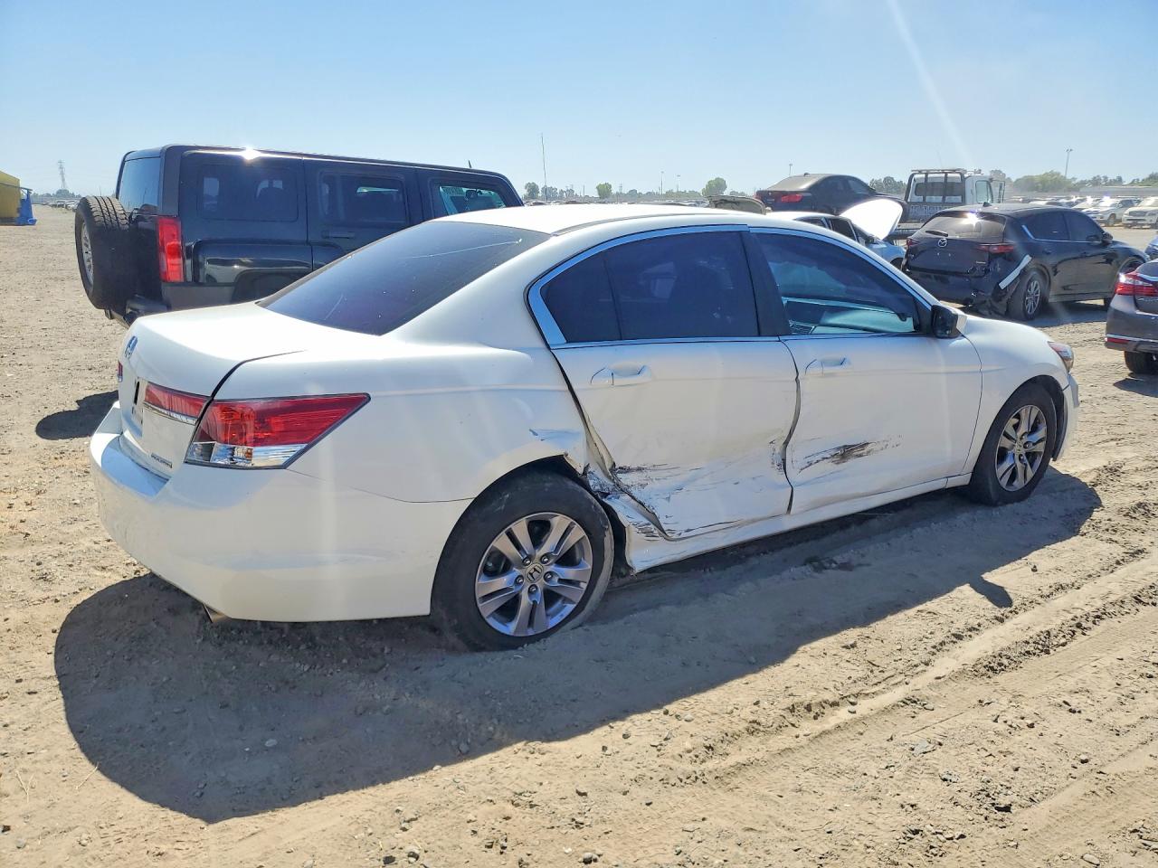 2012 Honda Accord Se White vin: 1HGCP2F60CA179818