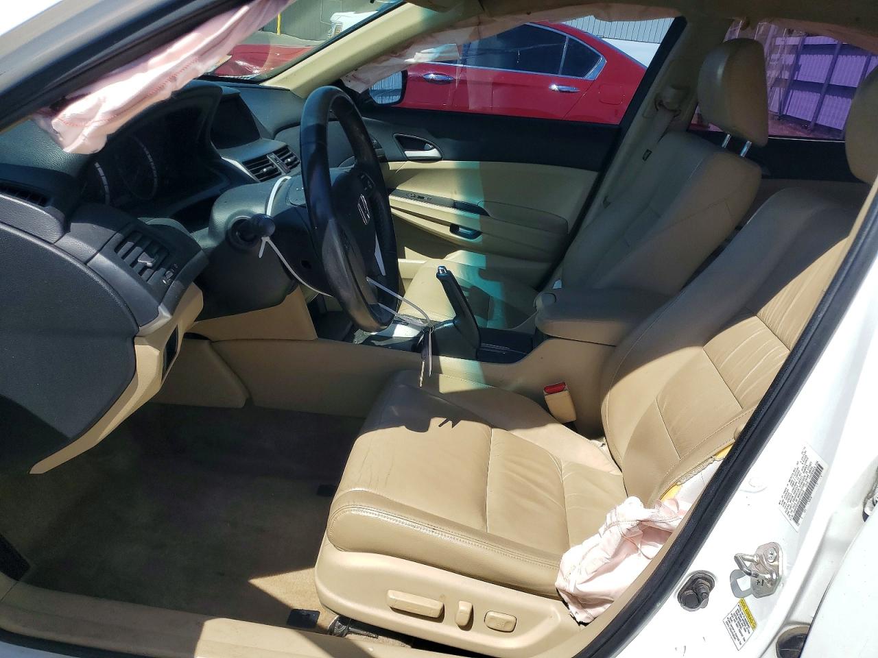 2012 Honda Accord Se White vin: 1HGCP2F60CA179818