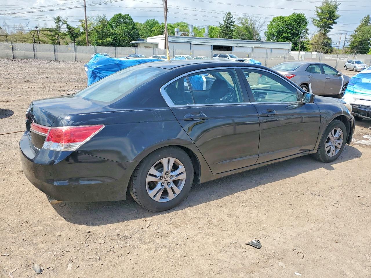 2012 Honda Accord Se Black vin: 1HGCP2F60CA181469