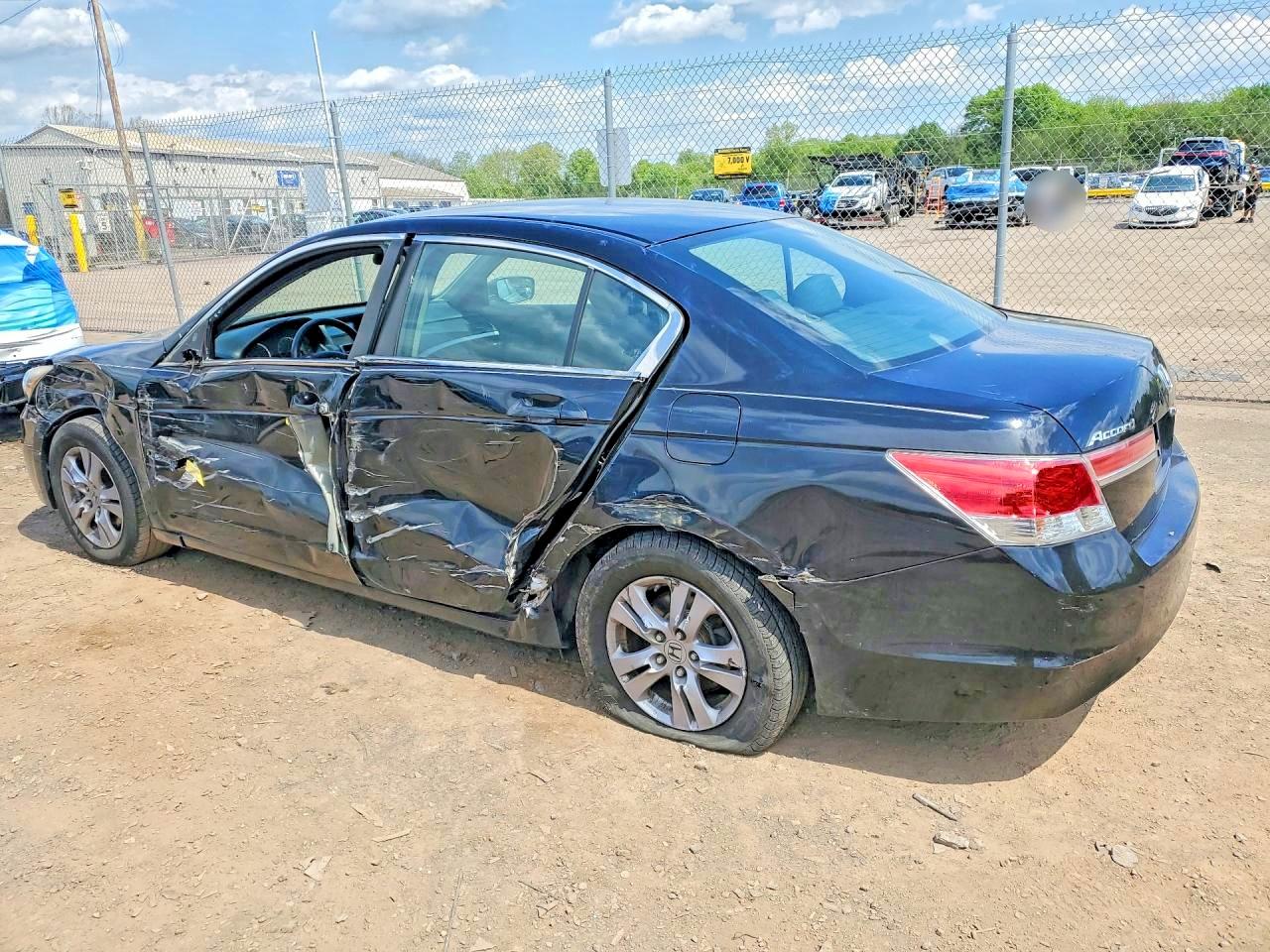 2012 Honda Accord Se Black vin: 1HGCP2F60CA181469
