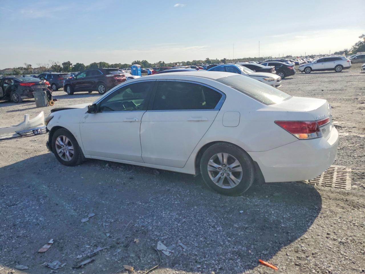 2012 Honda Accord Se White vin: 1HGCP2F60CA216849