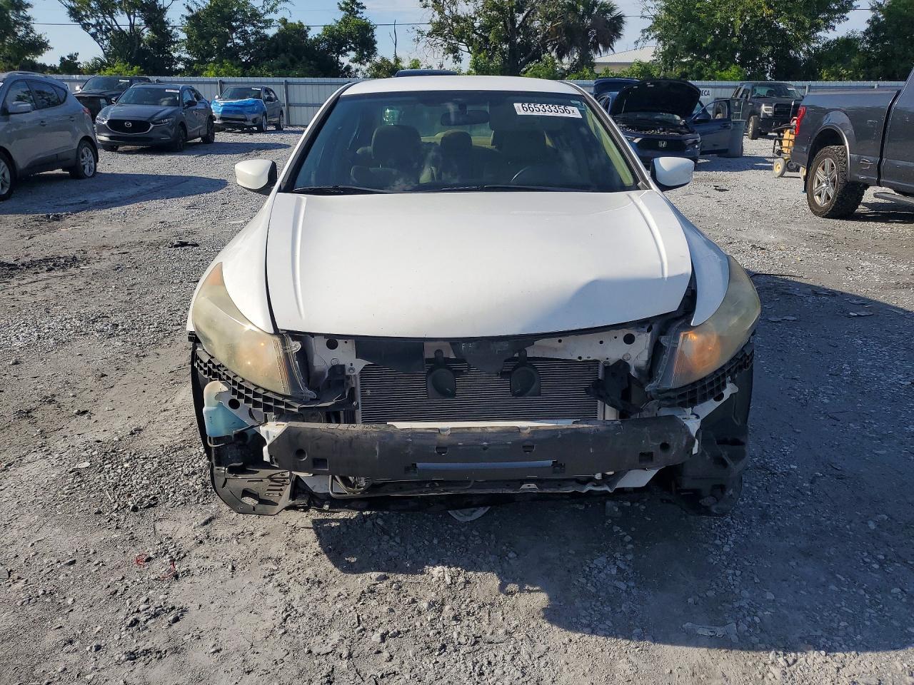 2012 Honda Accord Se White vin: 1HGCP2F60CA216849