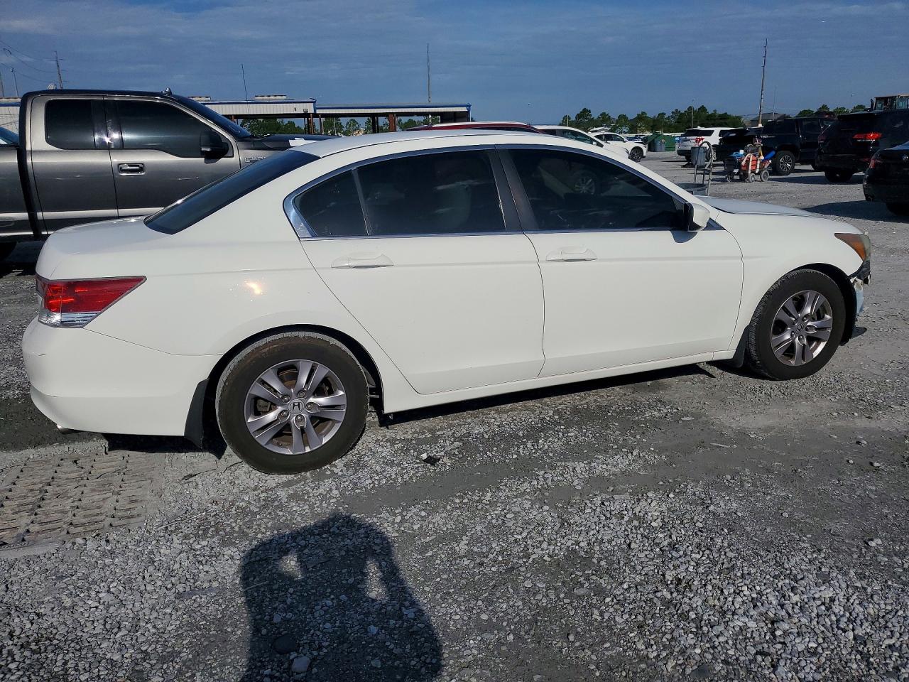 2012 Honda Accord Se White vin: 1HGCP2F60CA216849