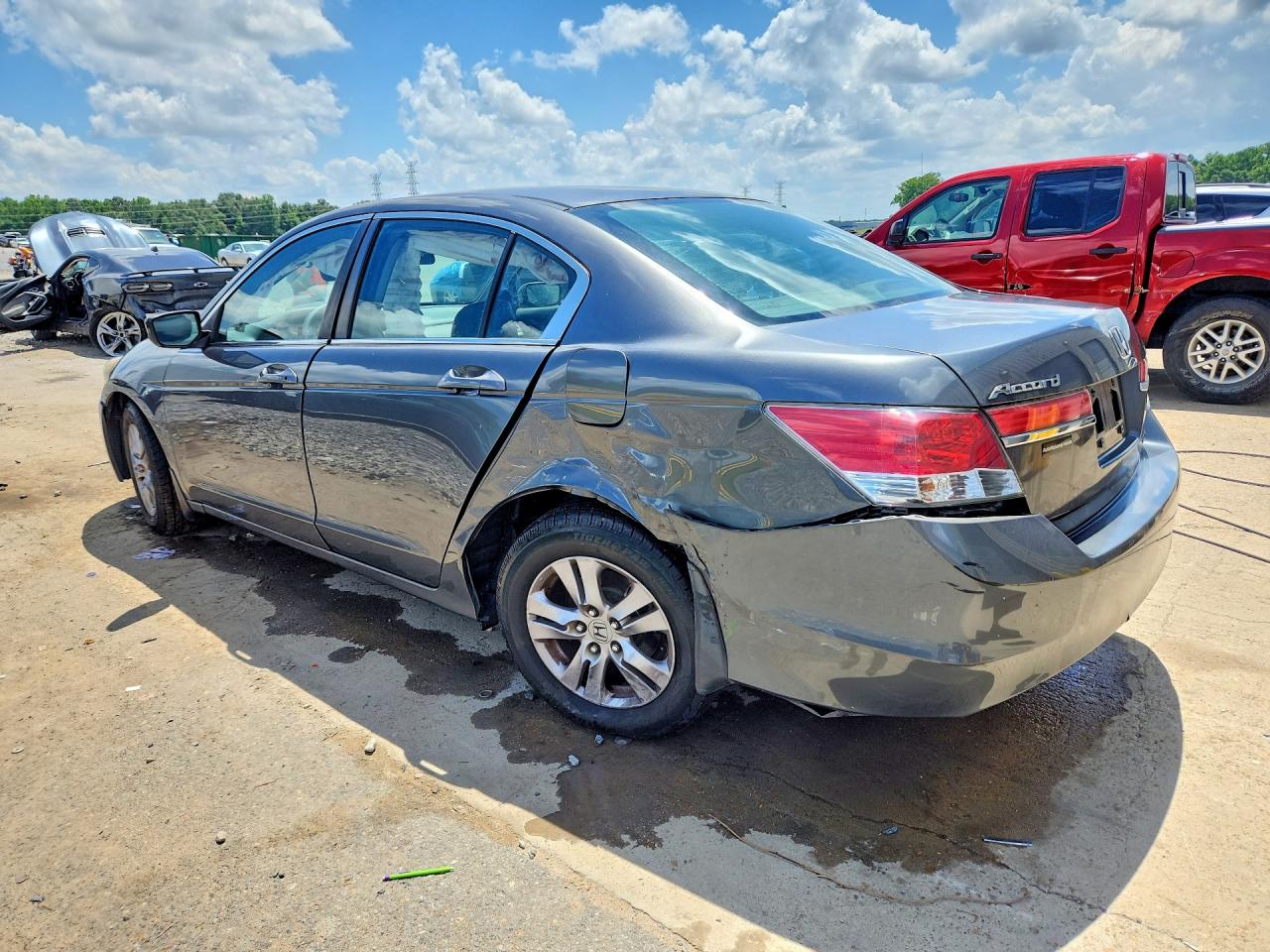 2012 Honda Accord Se Серый vin: 1HGCP2F60CA220514