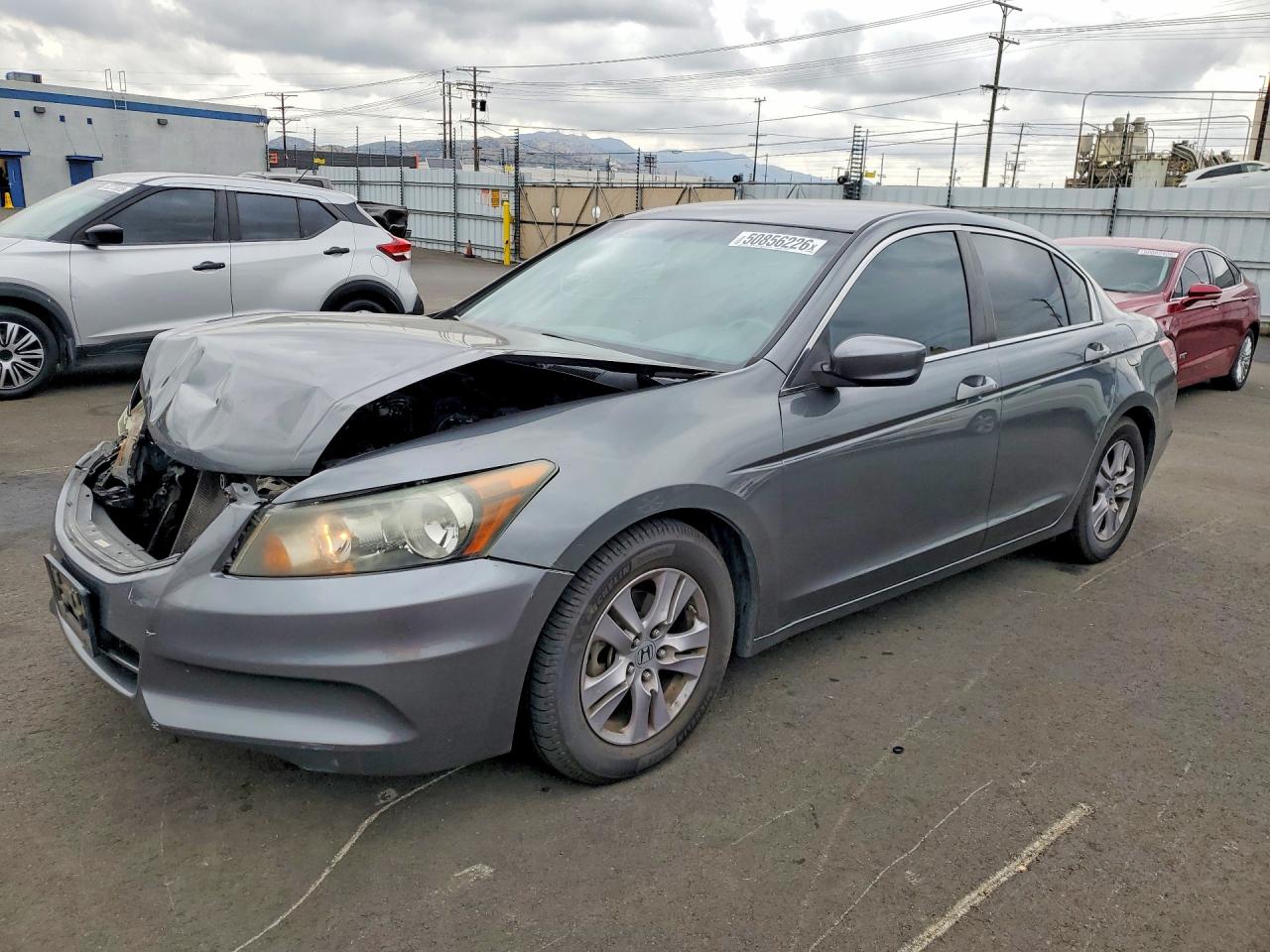 2012 Honda Accord Se Gray vin: 1HGCP2F60CA224644