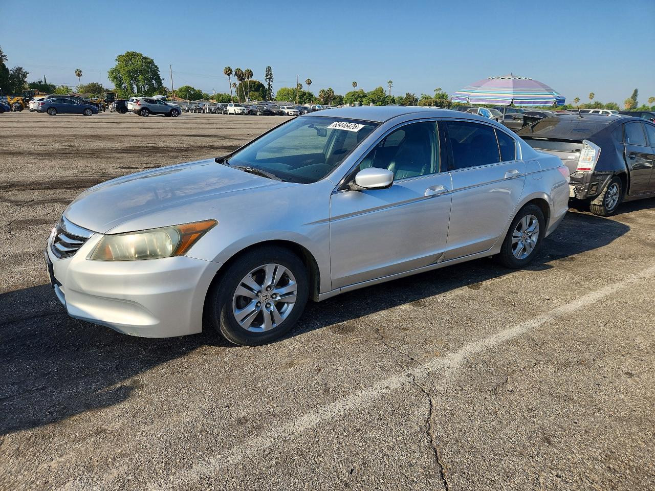 2011 Honda Accord Se Silver vin: 1HGCP2F61BA002595