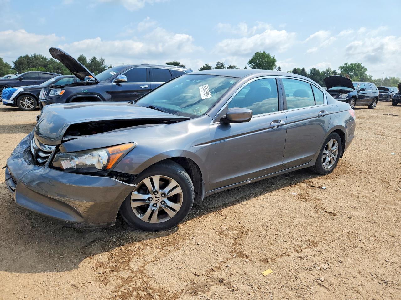 2011 Honda Accord Se Blue vin: 1HGCP2F61BA058813