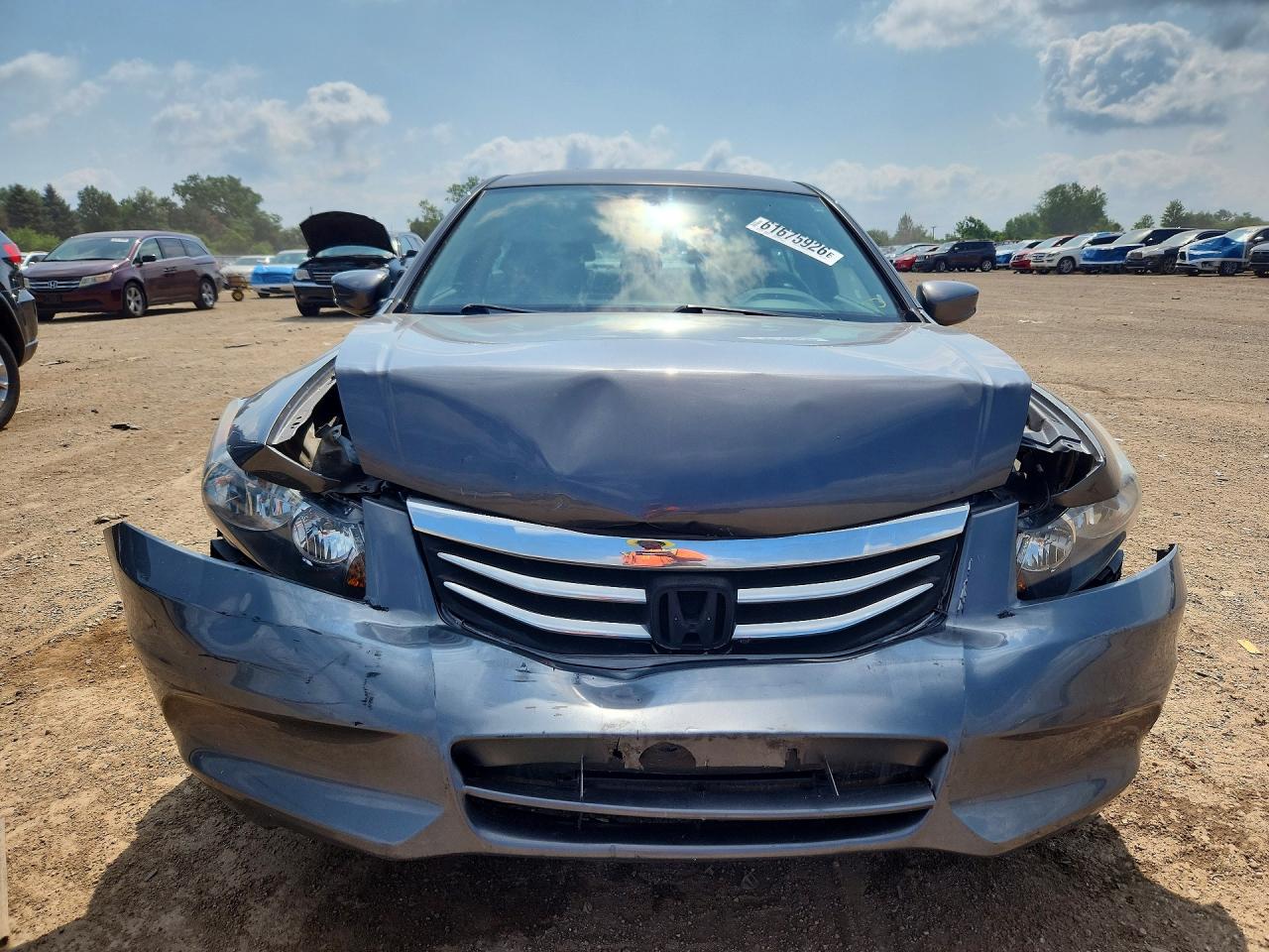 2011 Honda Accord Se Blue vin: 1HGCP2F61BA058813