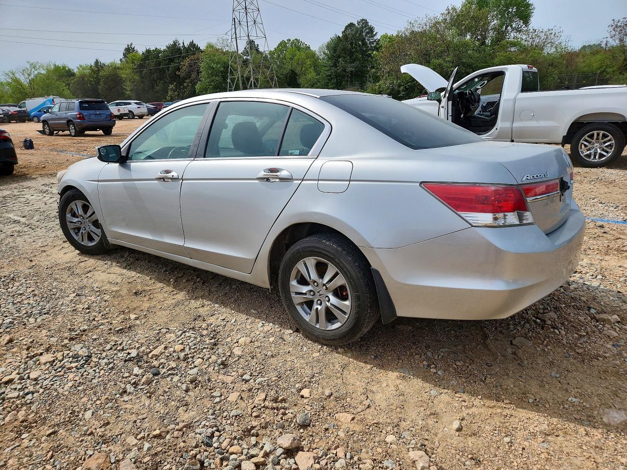2011 Honda Accord Se Silver vin: 1HGCP2F61BA066796