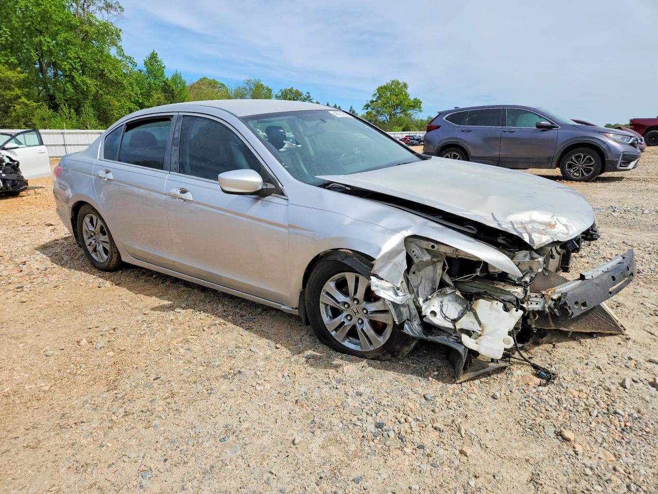 2011 Honda Accord Se Silver vin: 1HGCP2F61BA066796