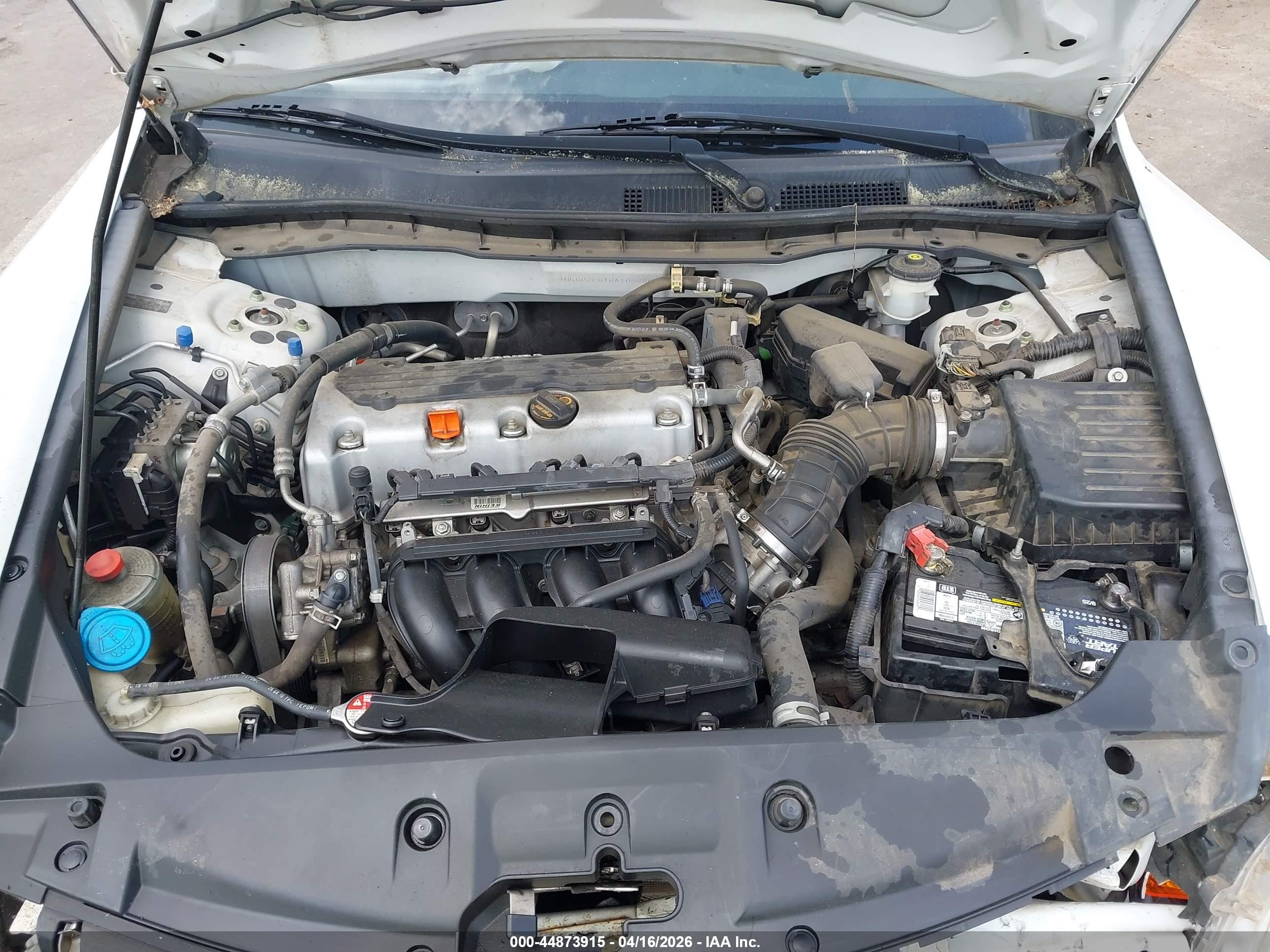 2011 Honda Accord 2.4 Se White vin: 1HGCP2F61BA105886